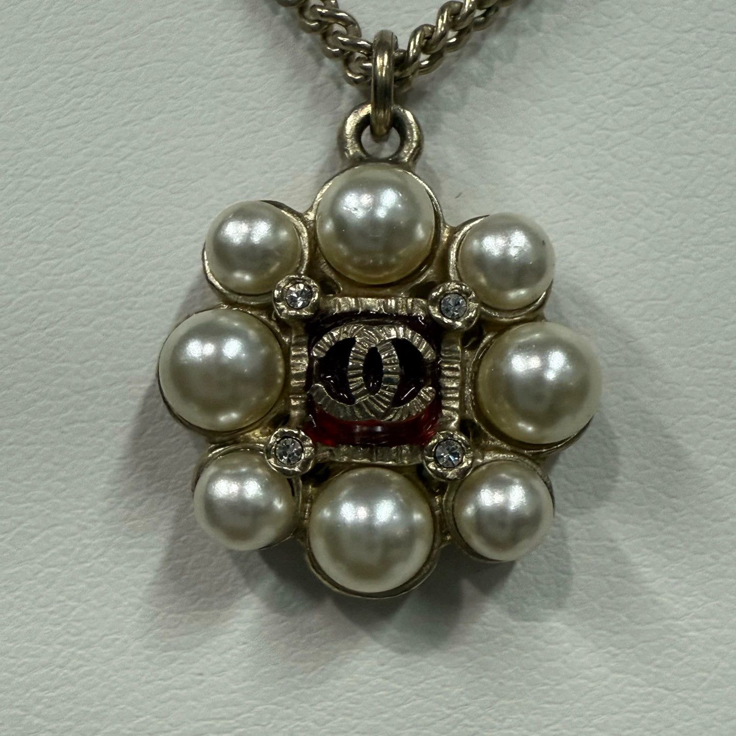 Chanel Chanel Pearl Necklace Size ONE SIZE - 4 Thumbnail