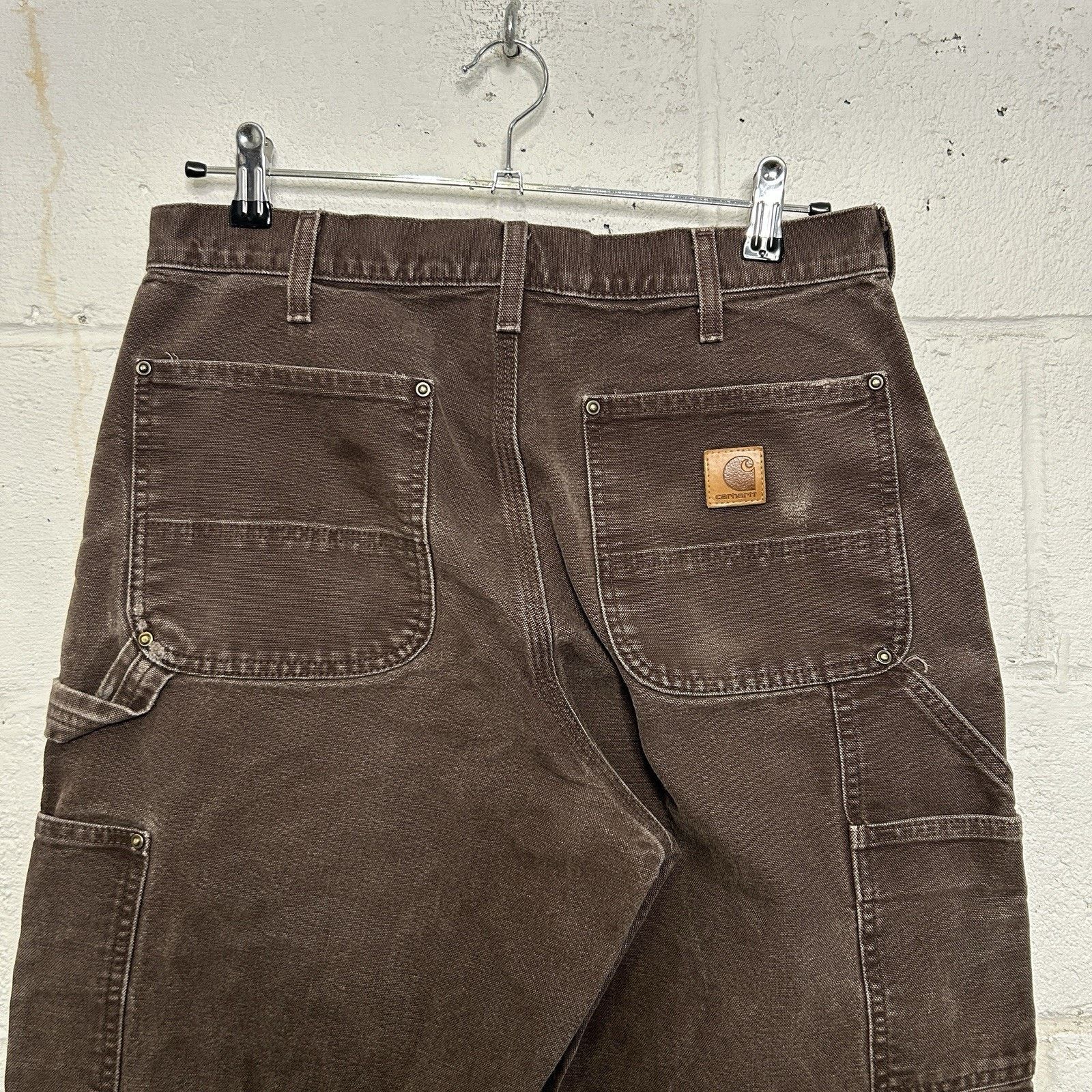 Carhartt Vintage Carhartt DoubleKnee Dungaree Pants “Dark Brown” Size US 32 / EU 48 - 3 Thumbnail