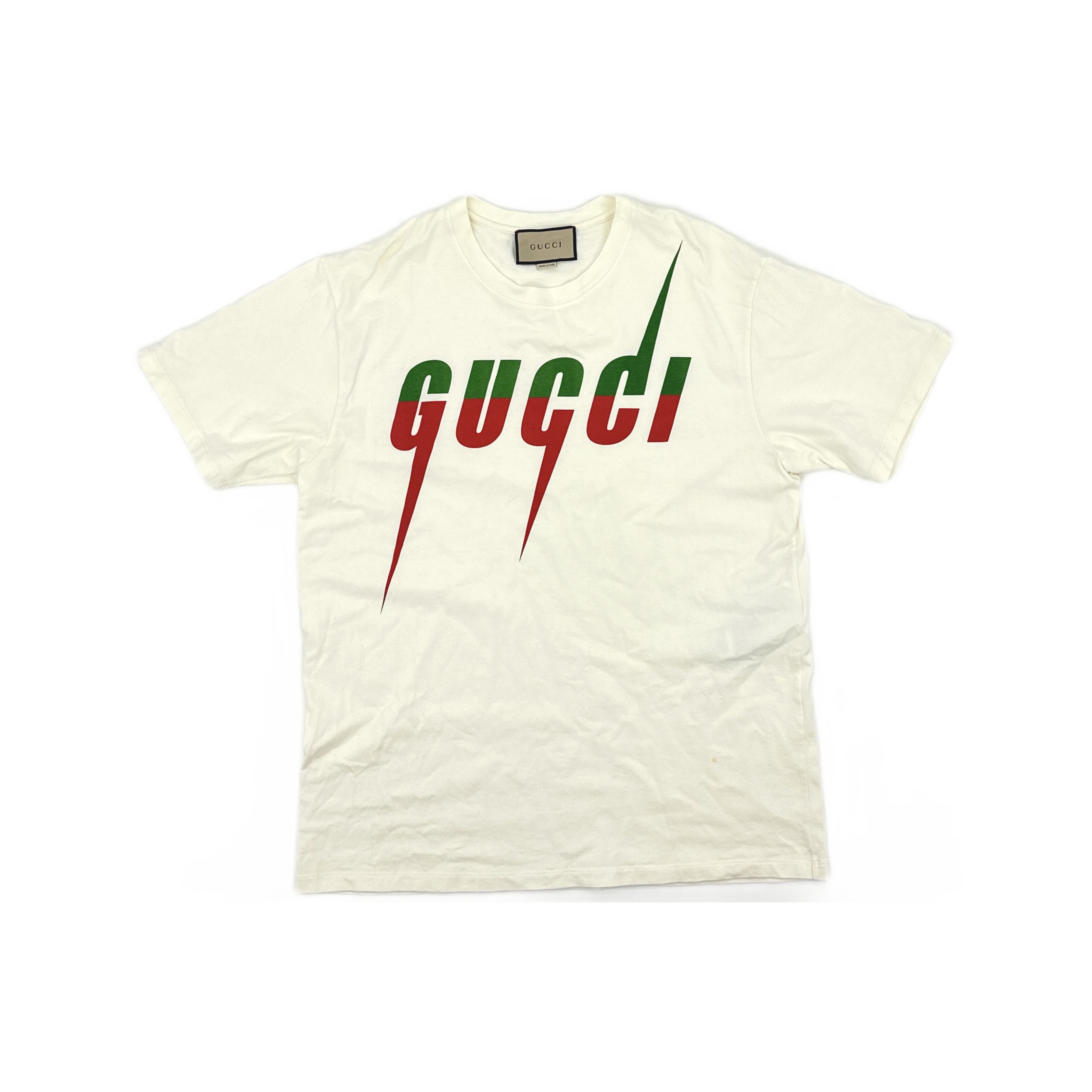 Gucci Gucci Print Short Sleeve T-Shirt Size L Size US L / EU 52-54 / 3 - 1 Thumbnail
