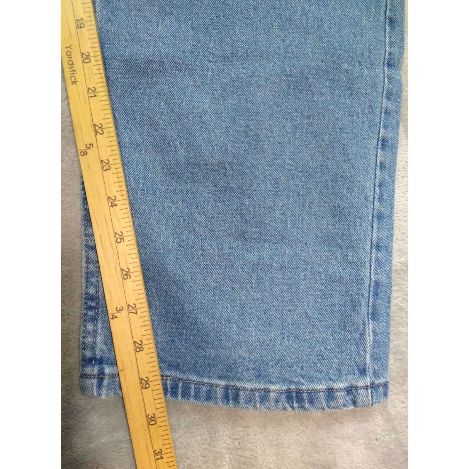 Wrangler Wrangler Jeans Mens 40x30 Blue Relaxed Fit 5 Star Heritage Low Stretch Denim Size US 40 / EU 56 - 6 Thumbnail