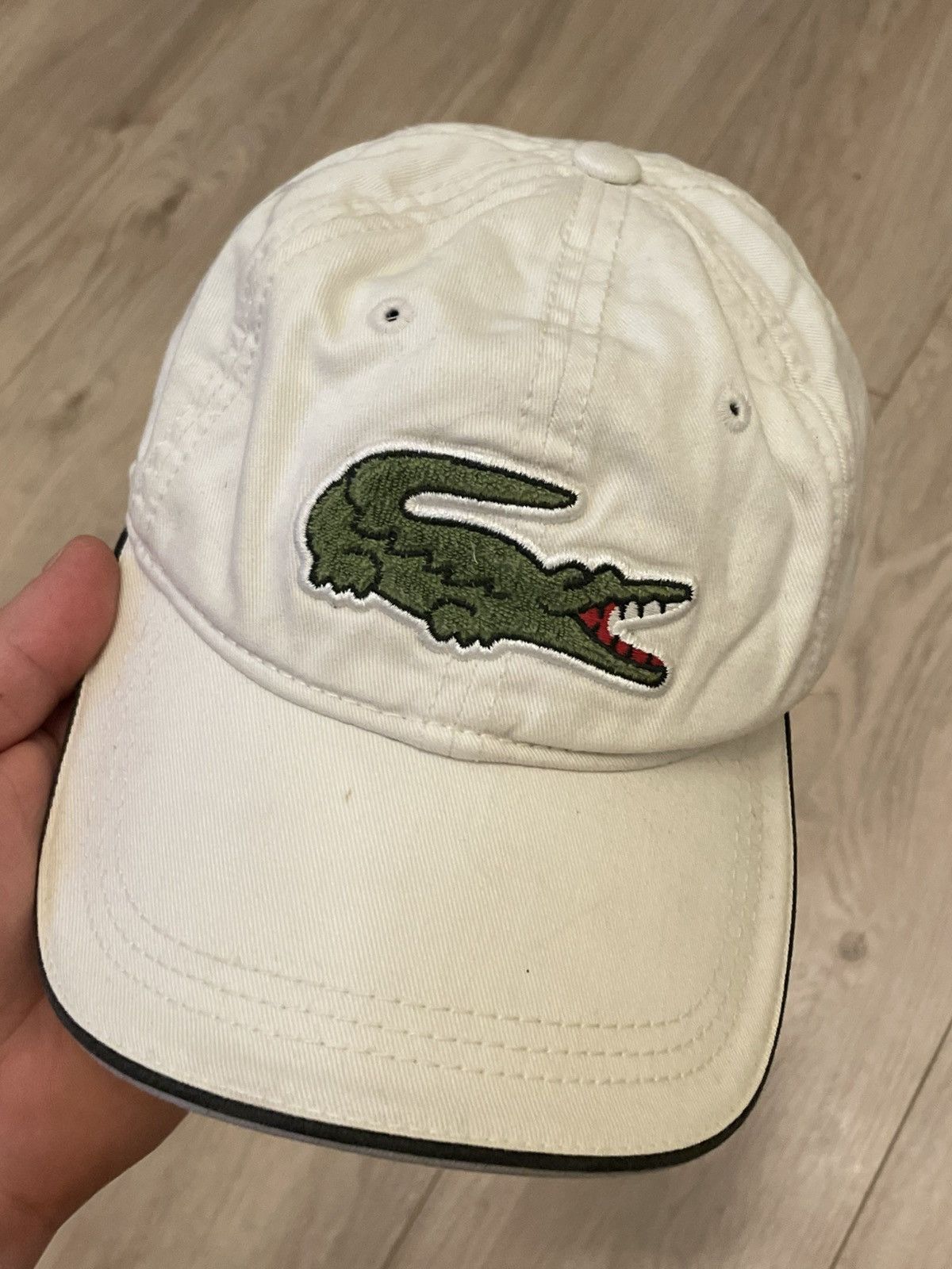 Lacoste Lacoste vintage big logo cap hat Size ONE SIZE - 2 Thumbnail