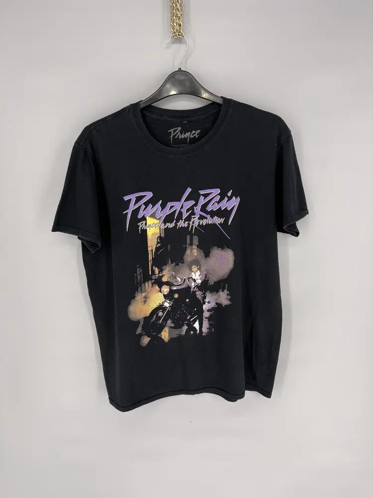 Band Tees × Vintage Vintage Purple Pain Prince T-Shirt Rare Streetwear Band Tee Size US L / EU 52-54 / 3 - 1 Thumbnail