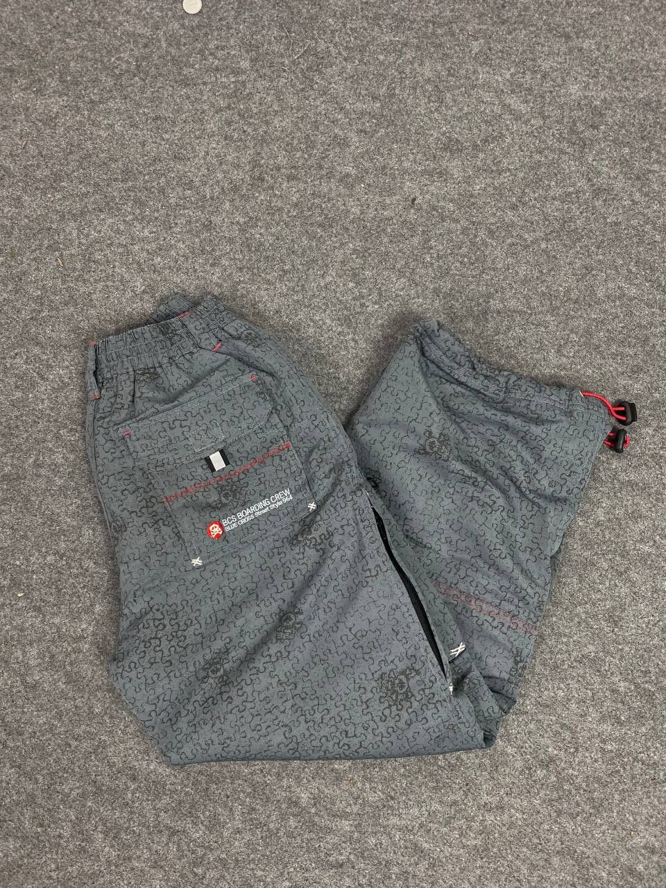 blue cross japanese brands ski pants nice design Menswear