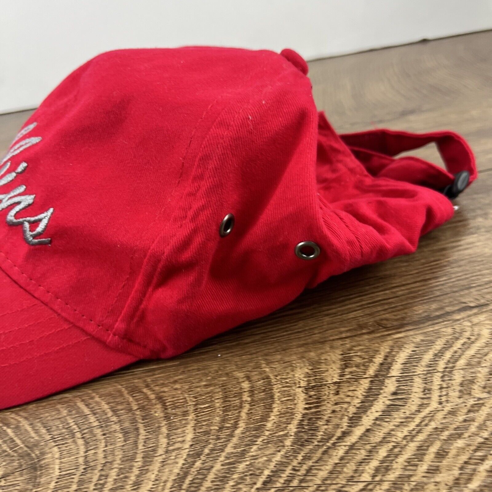 Other Stebbins Hat Stebbins High School Hat Red Hat Adjustable Adu Size ONE SIZE - 7 Thumbnail