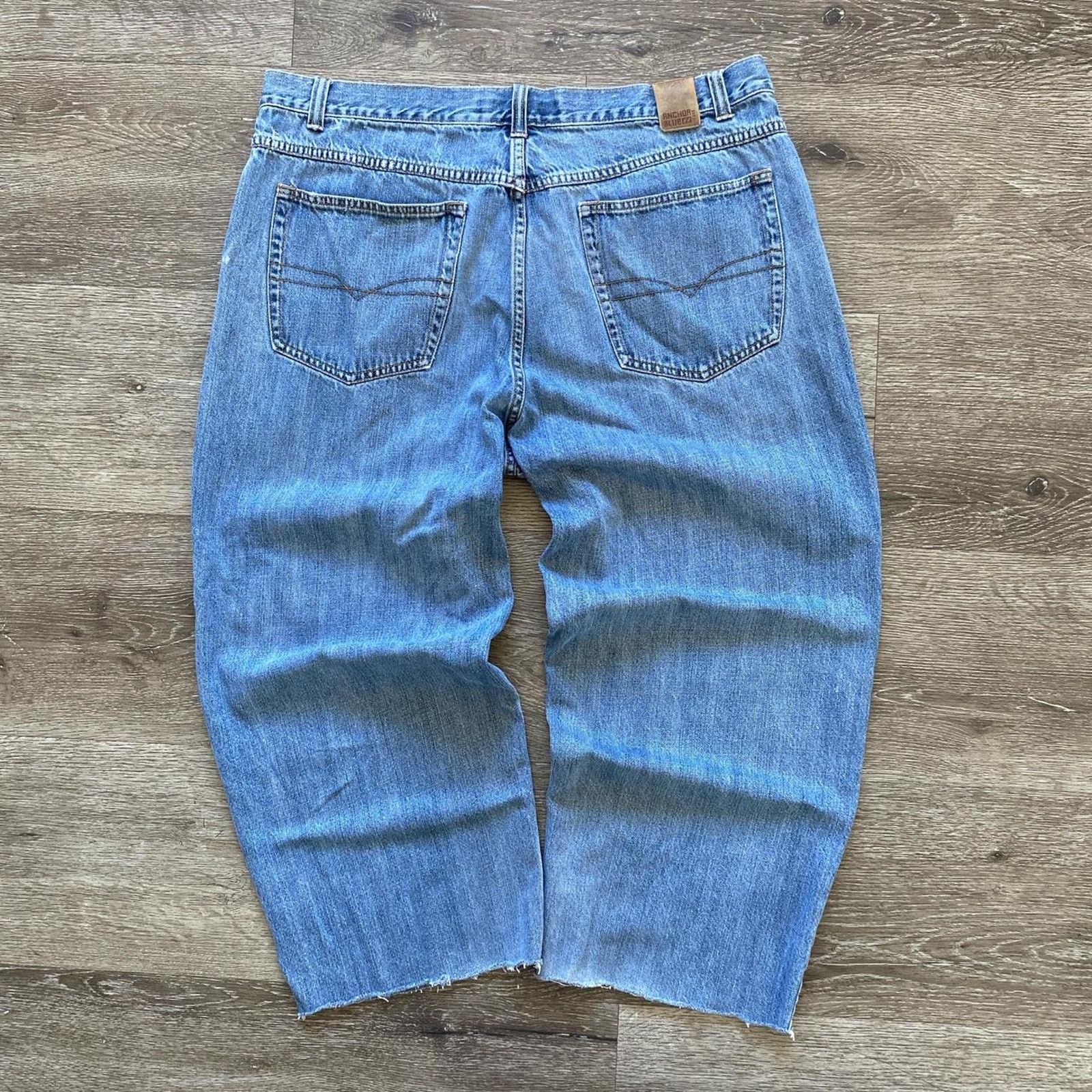 Anchor Blue × Vintage Vintage 00s Baggy Anchor Blue Jeans Size US 40 / EU 56 - 2 Thumbnail