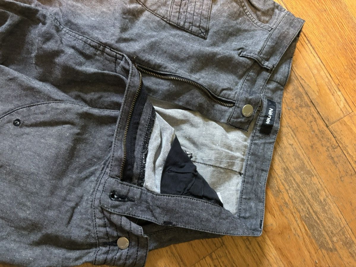 Ne-Net Ne-net Linen Half Pants Shorts Size US 29 - 3 Thumbnail