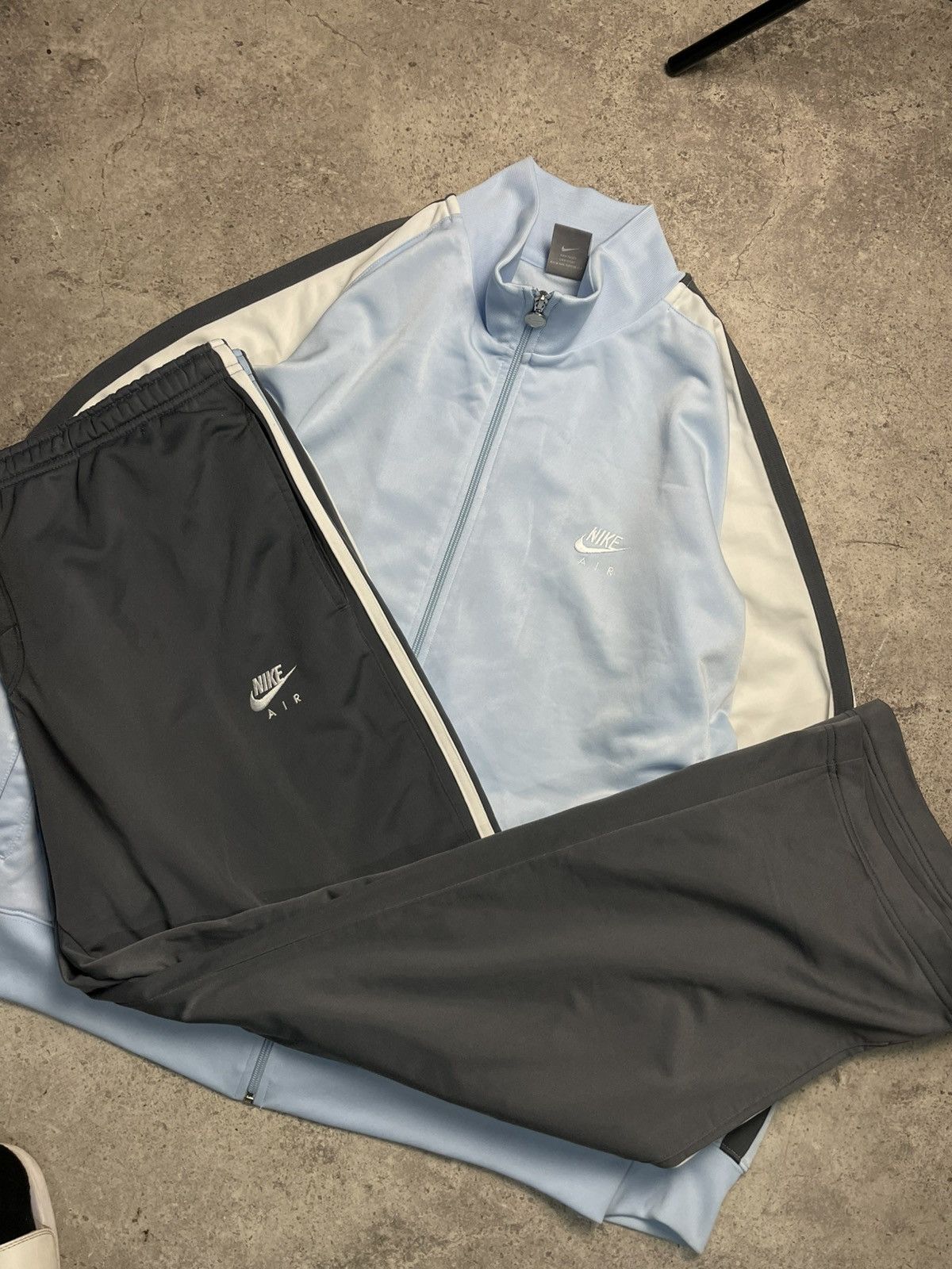Nike 00s Vintage Nike Track Suit Drill Size US 38 / EU 54 - 2 Thumbnail