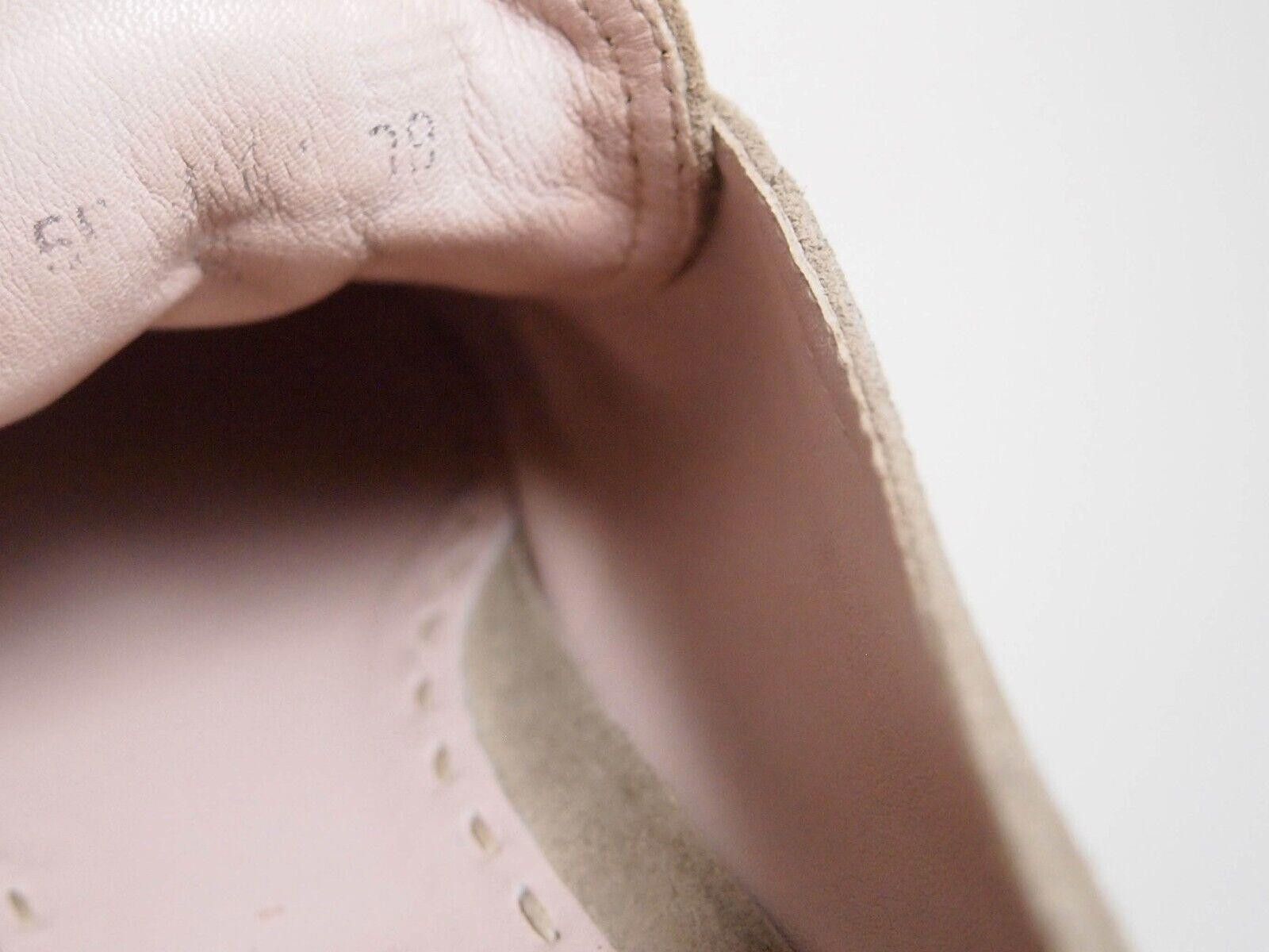 Miu Miu Miu Miu Metal Cap Toe Sneakers Brown Suede EU 38 US 8 Size US 8 / IT 38 - 6 Thumbnail