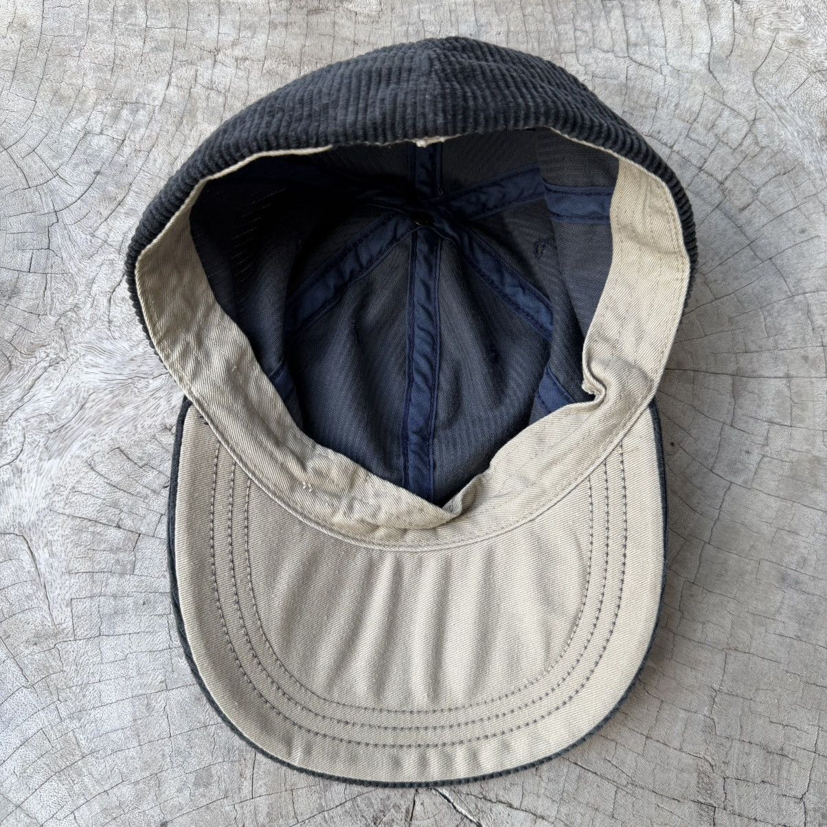 Polo Ralph Lauren Vintage 90s Polo Ralph Lauren Corduroy LongBill Hunting Hat Size ONE SIZE - 2 Thumbnail