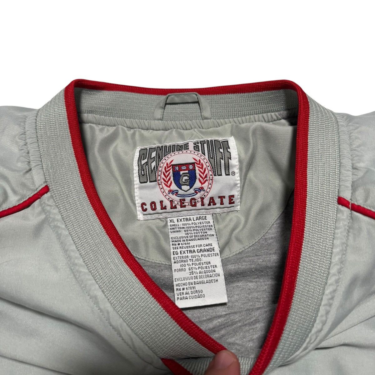 Other 2000s Ohio State Buckeyes Embroidered Windbreaker XL BOXY Size US XL / EU 56 / 4 - 6 Thumbnail