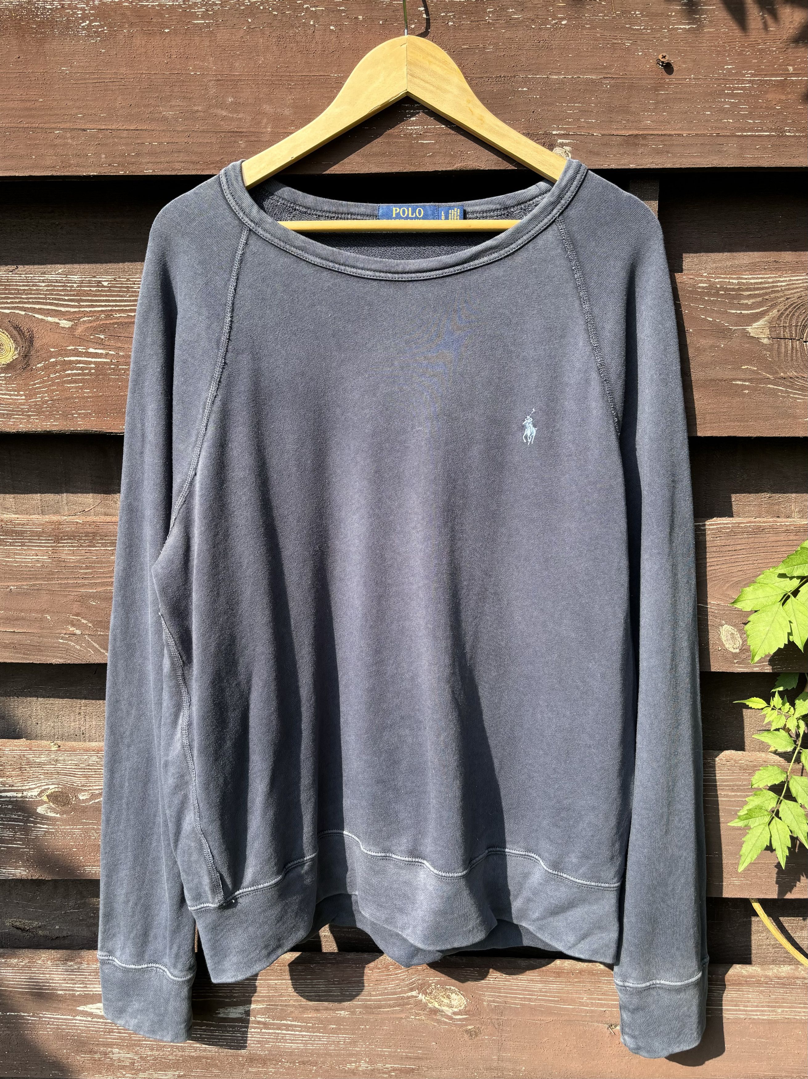 Ralph Lauren Polo Ralph Lauren Washed French Terry Crew Sweatshirt Size US L / EU 52-54 / 3 - 1 Thumbnail