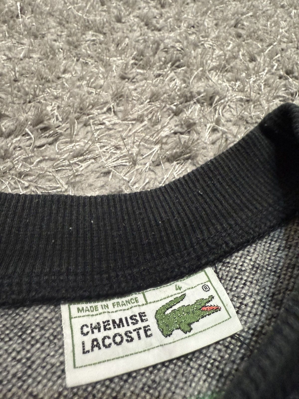Lacoste Vintage chemise Lacoste sweater jumper rare Size US M / EU 48-50 / 2 - 3 Thumbnail