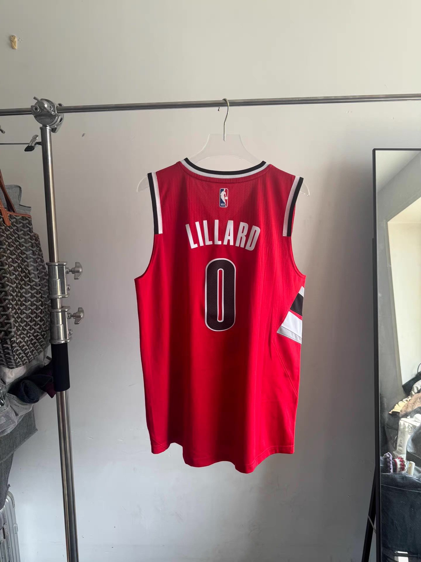 Adidas Adidas Damian Lillard Portland Trail Blazers Jersey Q17 Size US M / EU 48-50 / 2 - 2 Thumbnail