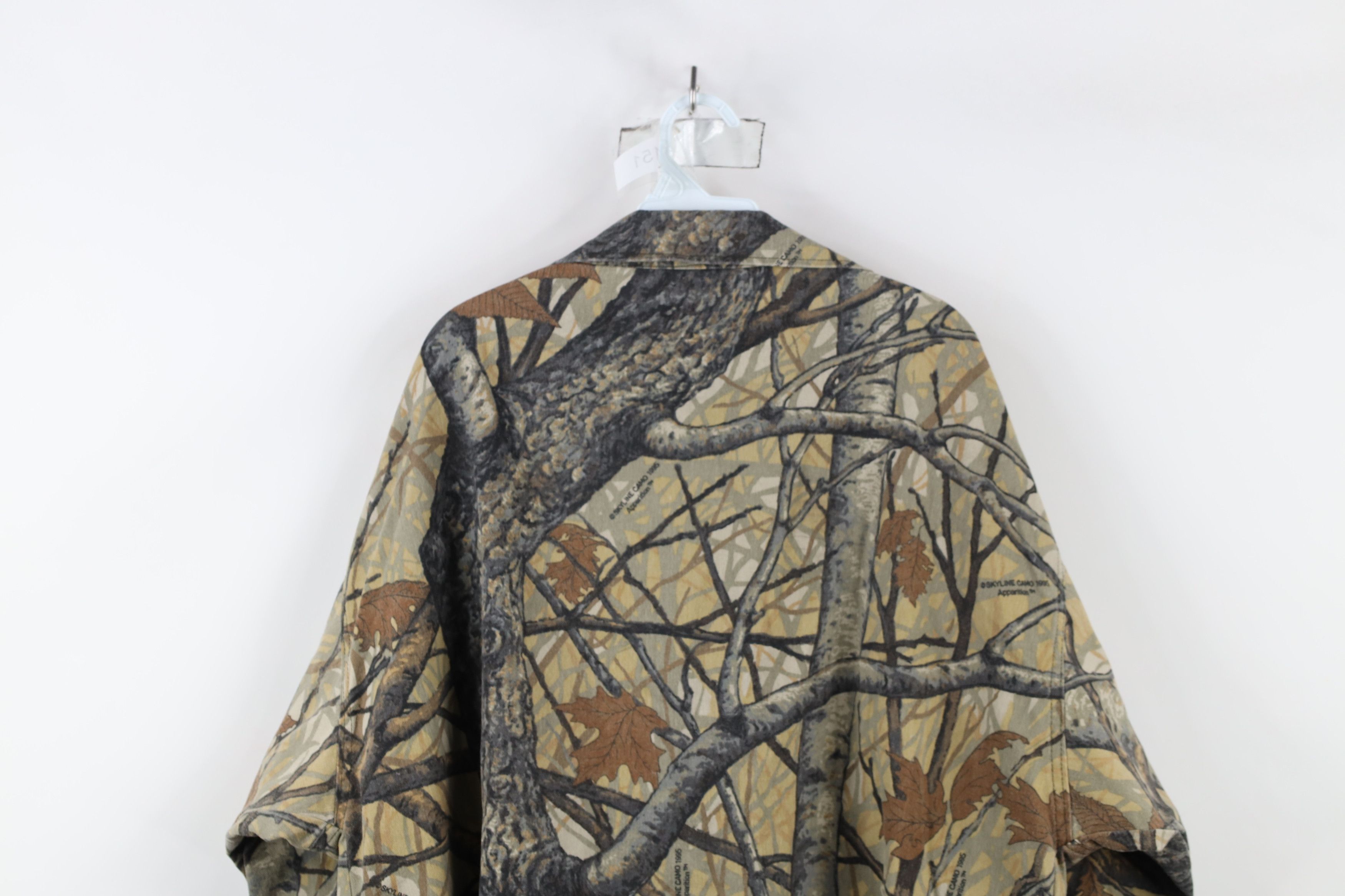 Vintage Vintage 90s Streetwear Skyline Camouflage Apparition Jacket Size US XL / EU 56 / 4 - 14 Thumbnail