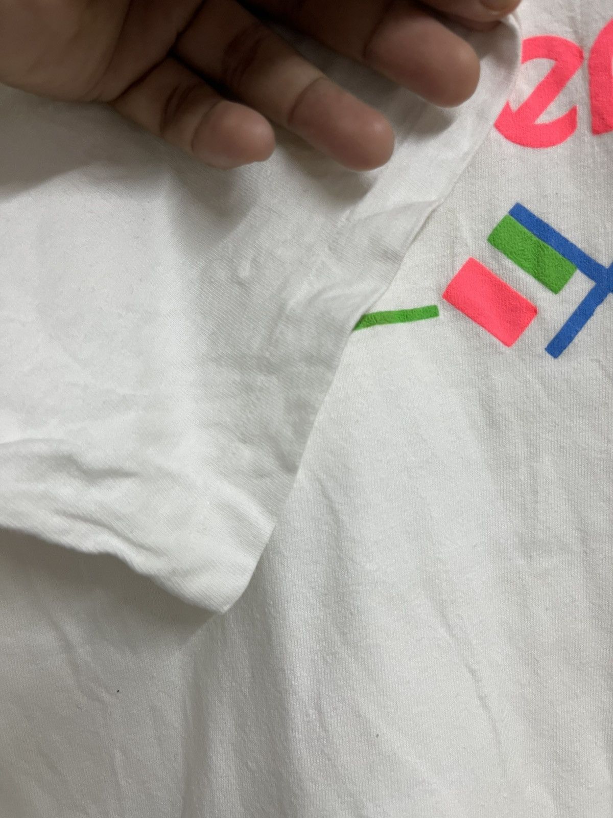 Vintage 💥True Vintage 80s Benetton Single Stitched Tee Size US L / EU 52-54 / 3 - 5 Thumbnail