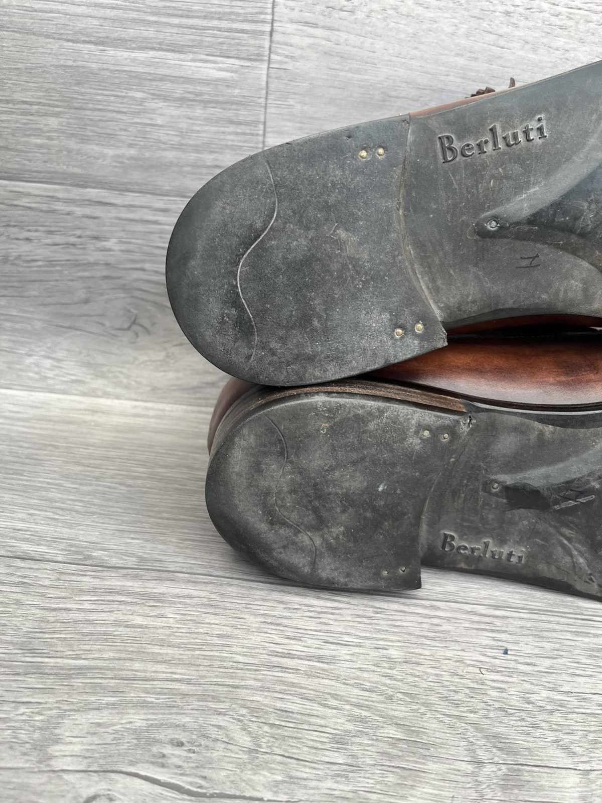 Berluti $1700 Berluti scritto patina tassel penny loafers sz 7.5 Size US 8.5 / EU 41-42 - 11 Thumbnail