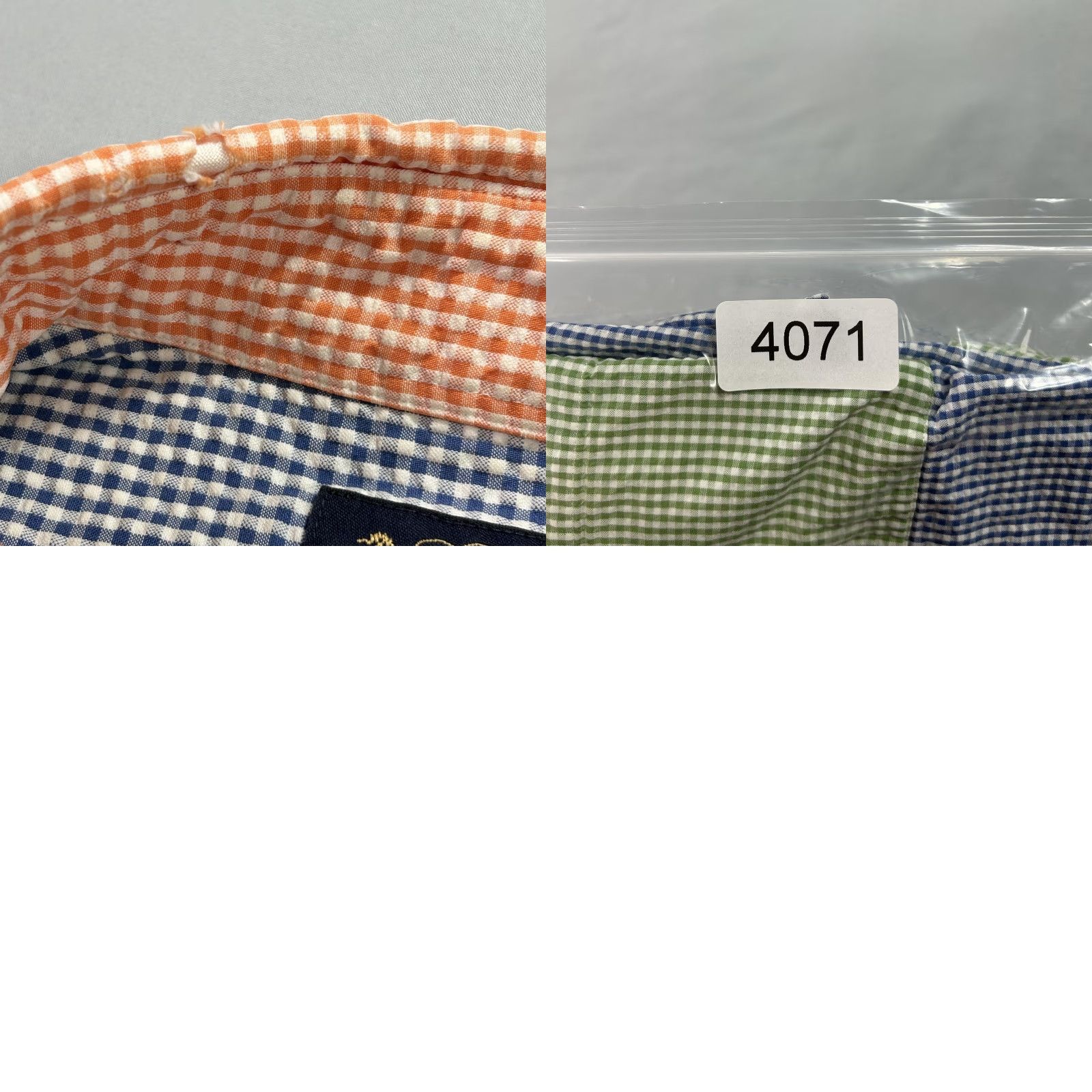 Brooks Brothers Brooks Brothers Shirt Mens Large Multicolor Gingham Button-Down Short Sleeve Casual Preppy Patchwork Check Cotton Size US L / EU 52-54 / 3 - 8 Thumbnail
