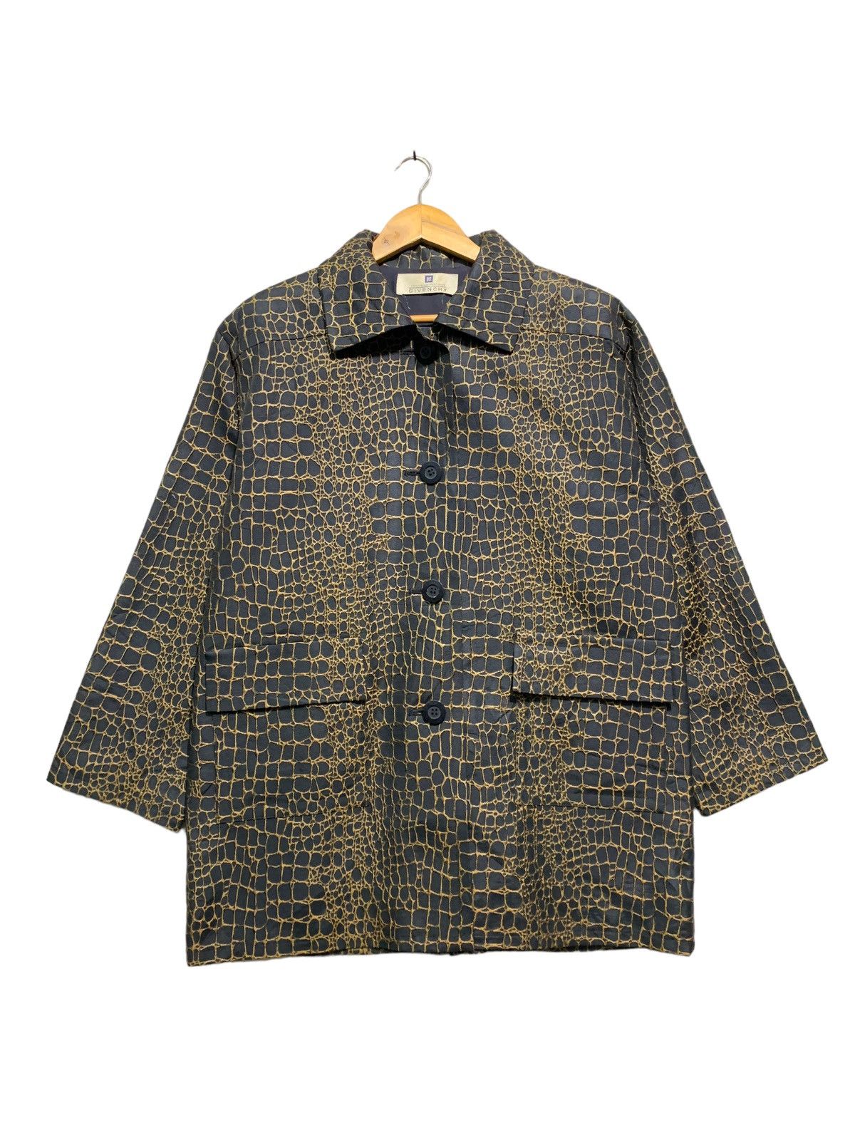 🔥GIVENCHY NOUVELLE BOUTIQUE GOLD EMBROIDERY WEB JACKETS