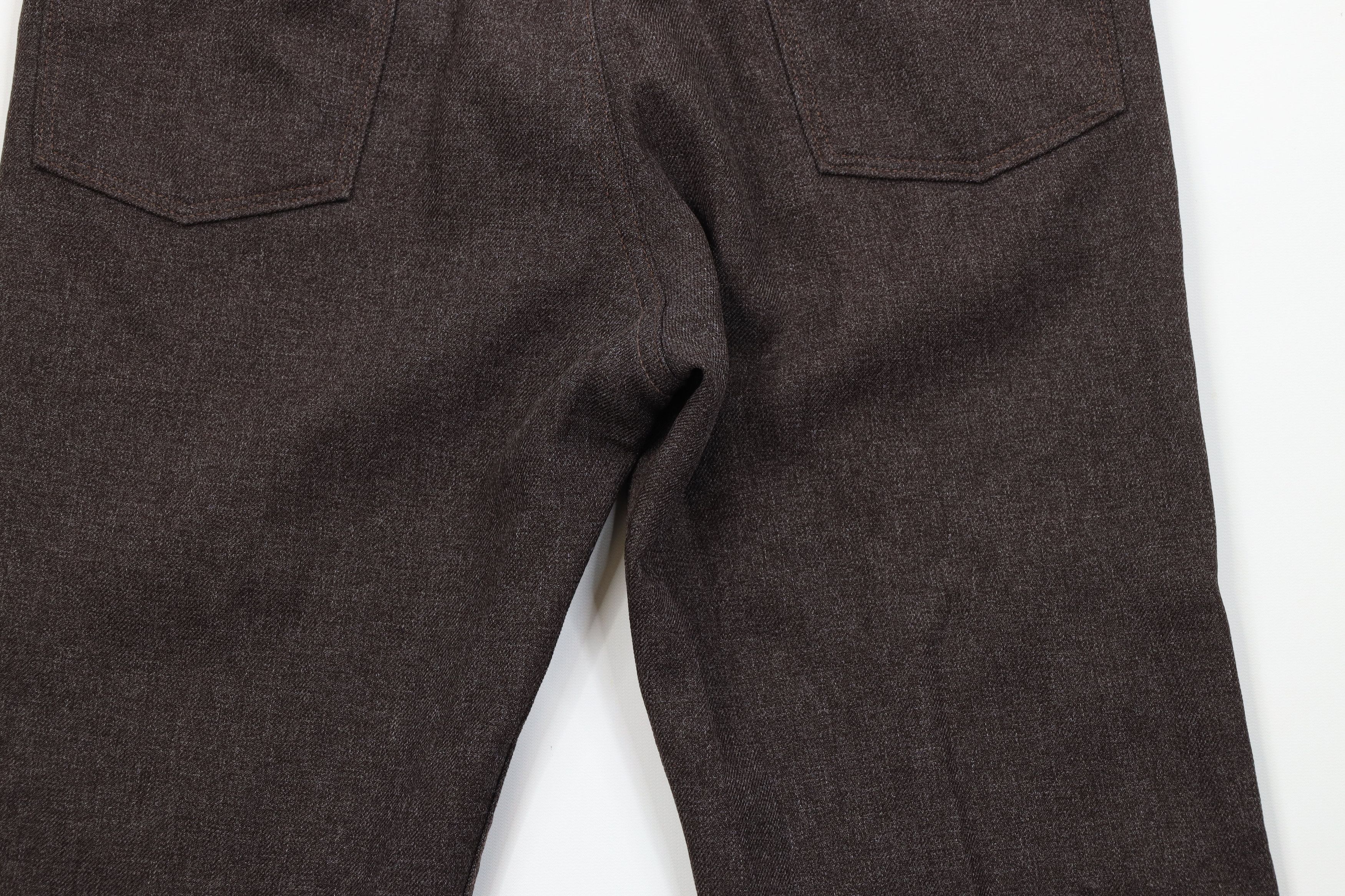 Wrangler Vintage 90s Wrangler Wide Leg Chino Pants Heather Brown USA Size US 34 / EU 50 - 11 Thumbnail