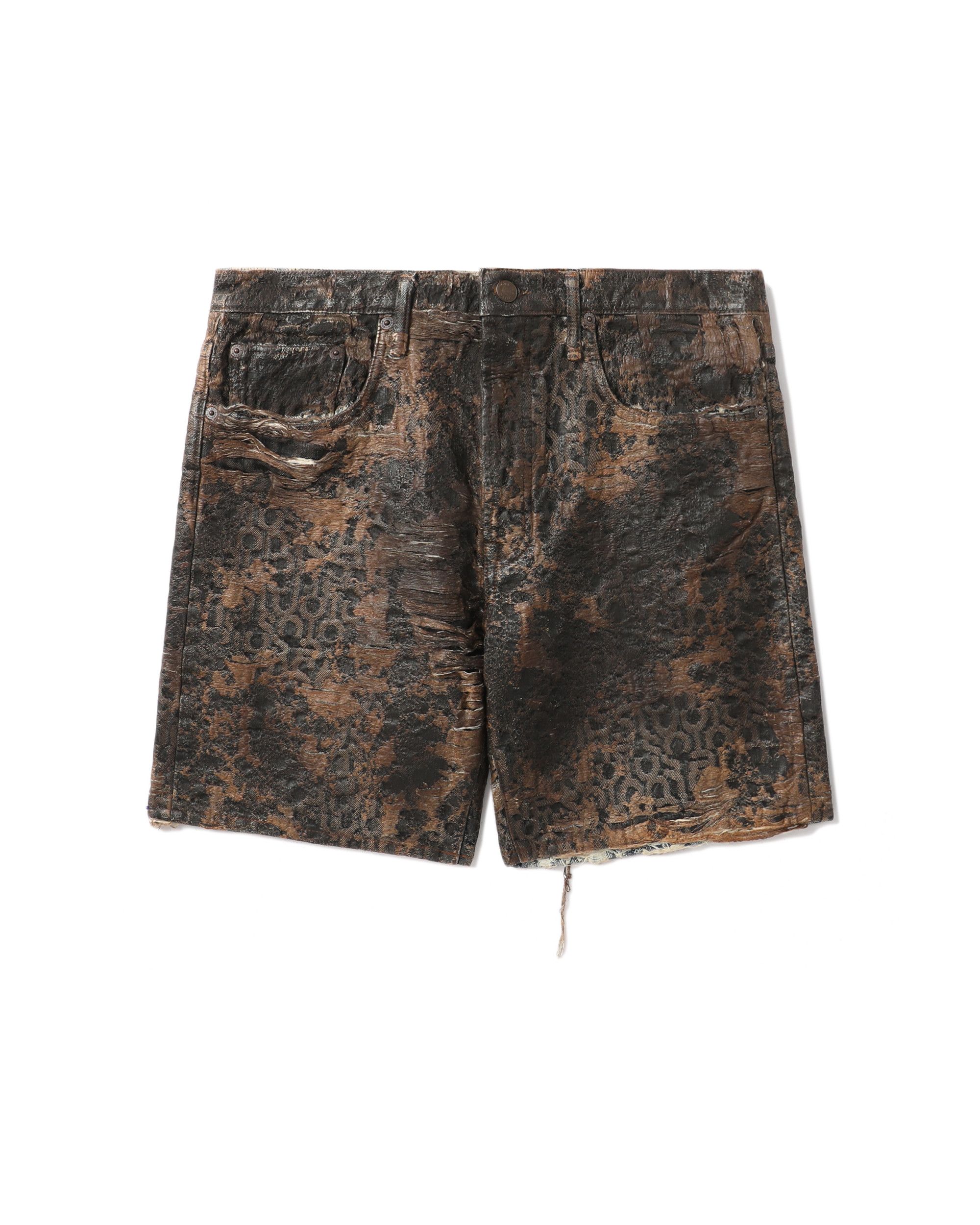 Acne Studios Acne Studios Coated Wear Denim Shorts Size US 40 / EU 56 - 1 Thumbnail