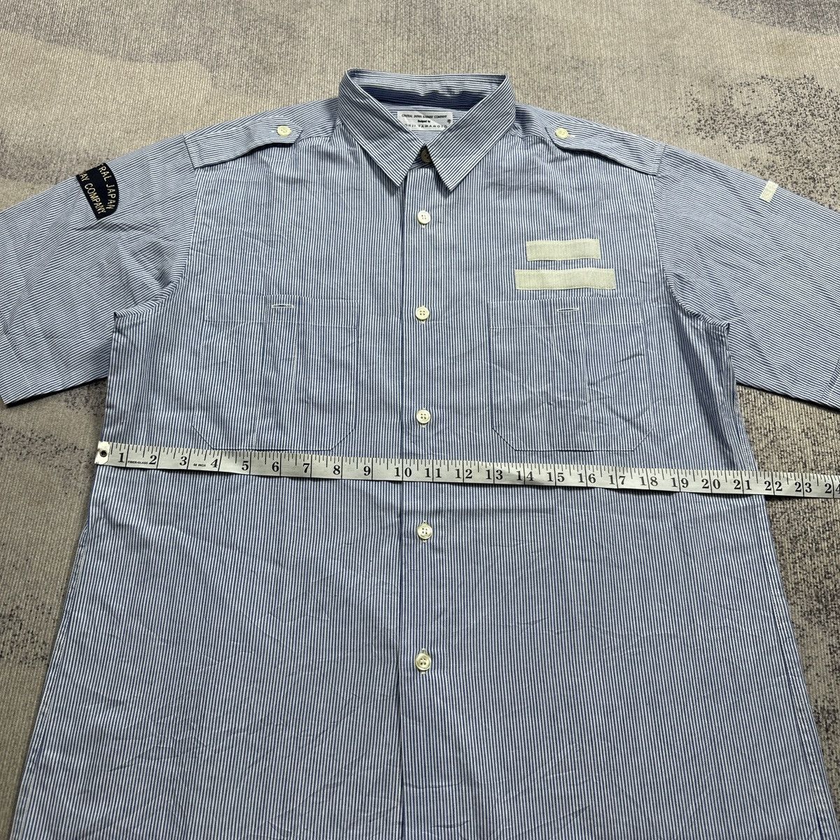 Yohji Yamamoto Yohji yamamoto shirt Size US XXL / EU 58 / 5 - 4 Thumbnail