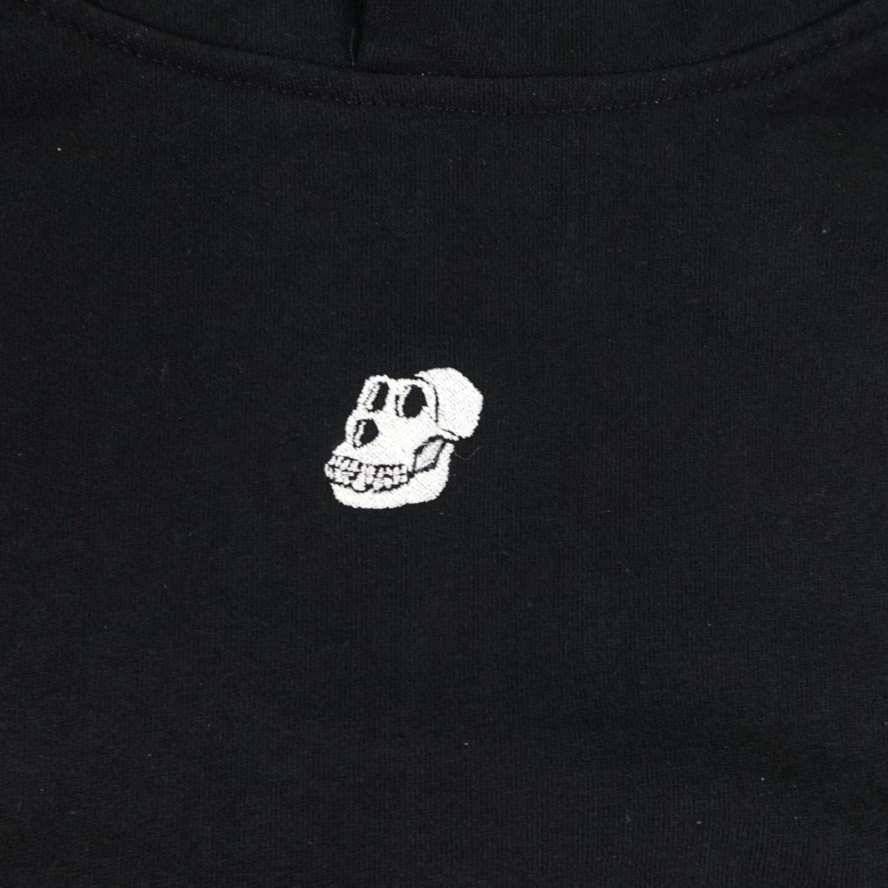 Vintage VINTAGE BAYC Hoodie Men XL Black Bored Ape Yacht Club Pullover Skull Logo Sweatshirt Pockets Hooded Heavyweight Knit Cotton Kn | Mens | Black | XL Size US XL / EU 56 / 4 - 3 Thumbnail