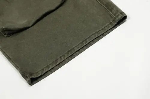 Japanese Brand Cargo Pants Streetwear Multi Pocket Straight Baggy Size US 29 - 8 Thumbnail