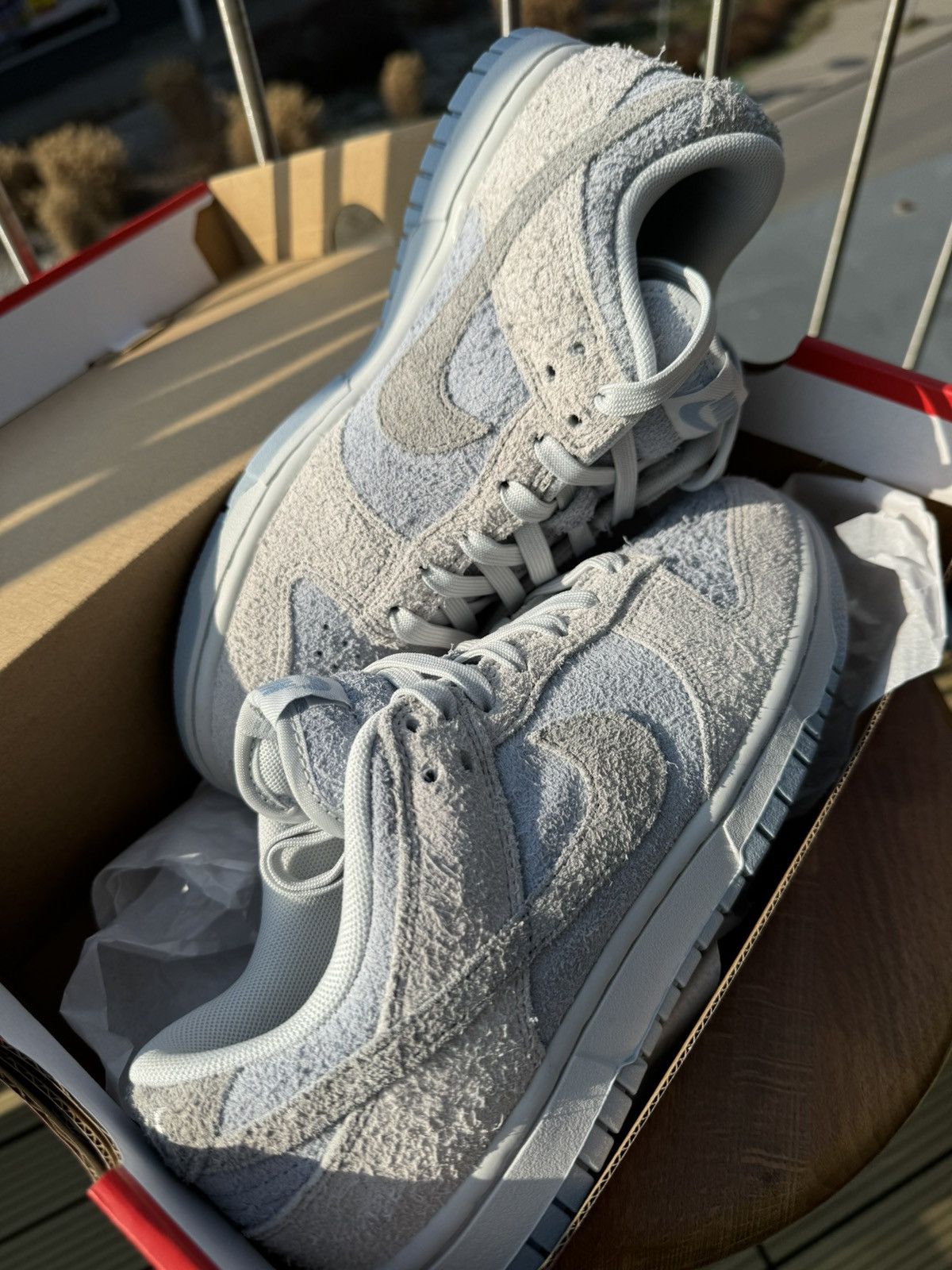 Nike Nike Dunk Low Light Armory Blue Photon Dust 38 EU FZ3779-025 Size US 7 / IT 37 - 10 Thumbnail