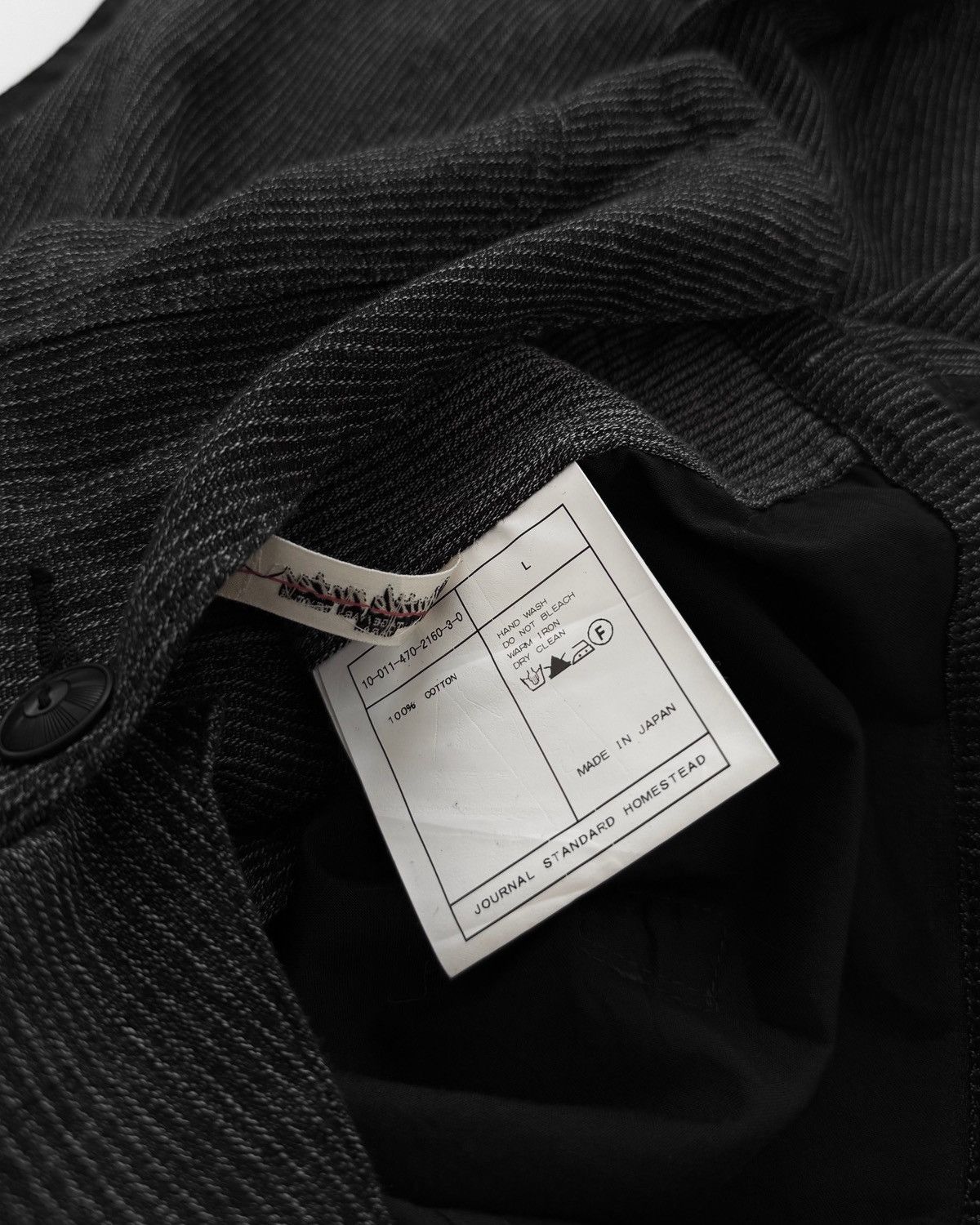 J.S. Homestead JOURNAL STANDARD VEST 4POCKET SHIRT Size US L / EU 52-54 / 3 - 5 Thumbnail