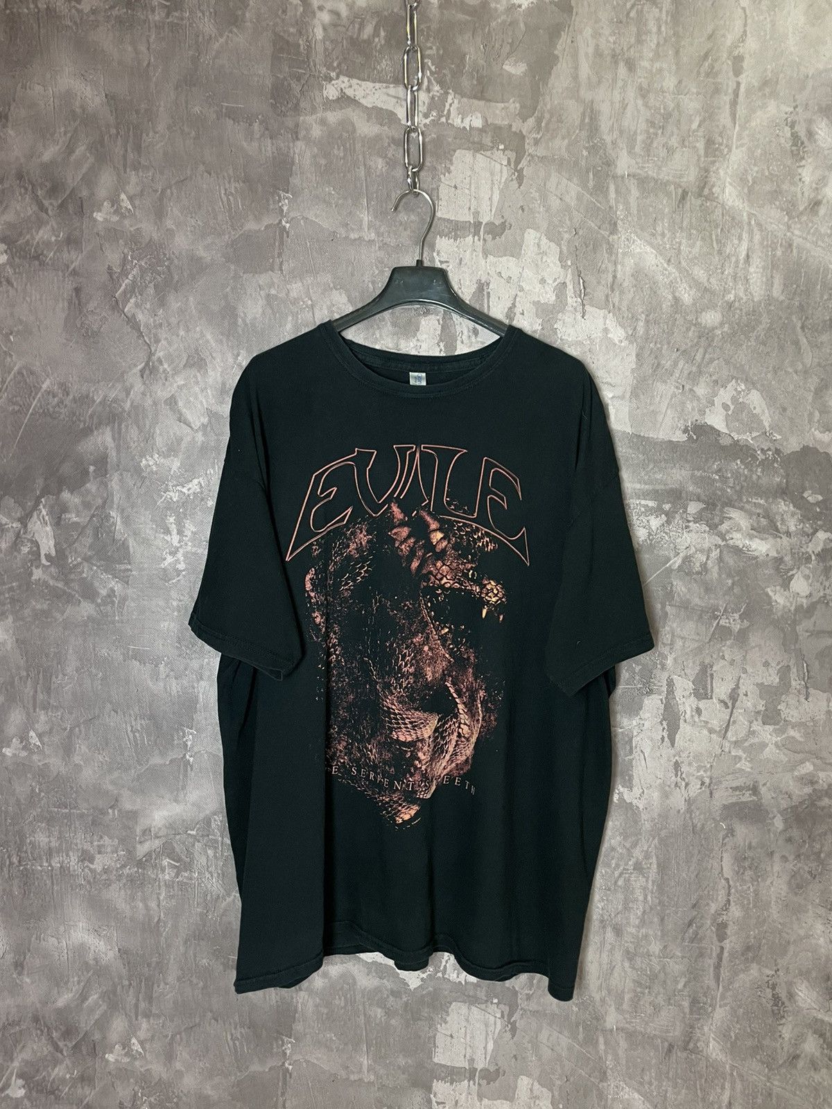 Band Tees × Vintage Evile vintage band tour t shirt dark metal AOP Size US XXL / EU 58 / 5 - 1 Thumbnail