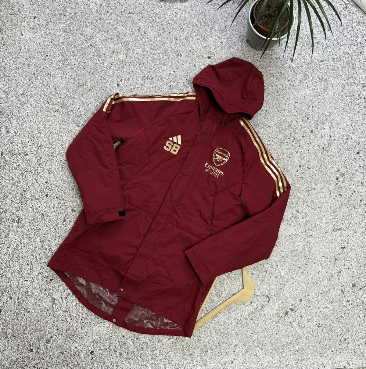 Adidas Arsenal Adidas 2023 2024 Stadium Parka Training Jacket Size US M / EU 48-50 / 2 - 1 Thumbnail