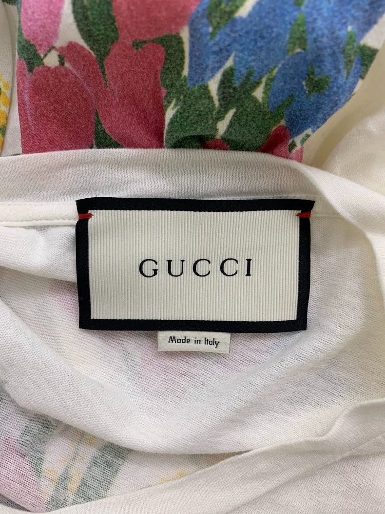 Gucci Gucci Love flower letter print short-sleeved T-shirt Size M / US 6-8 / IT 42-44 - 4 Thumbnail
