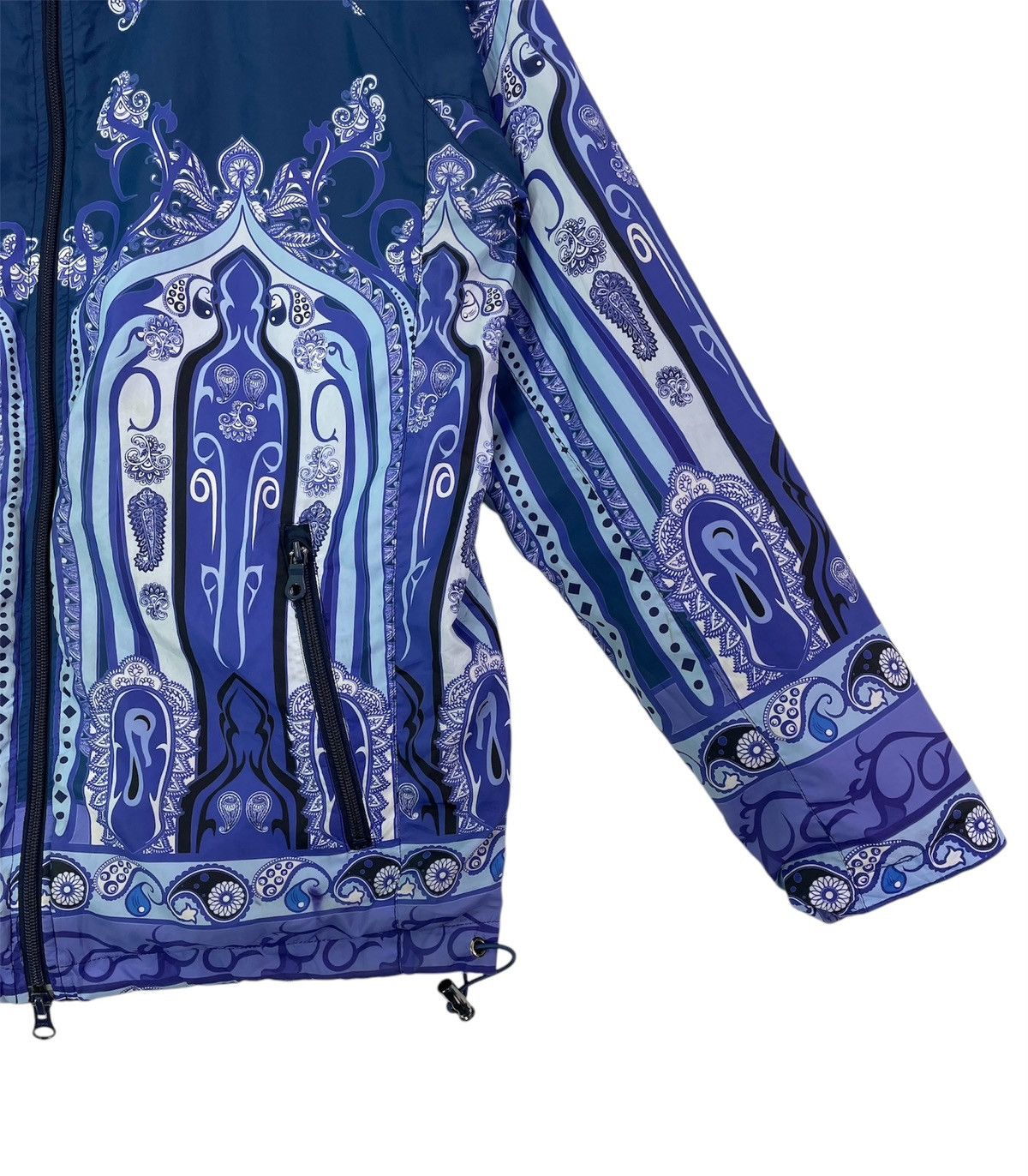 Japanese Brand Rare DOWBL paisley work shell jacket windbreaker Size US S / EU 44-46 / 1 - 2 Thumbnail
