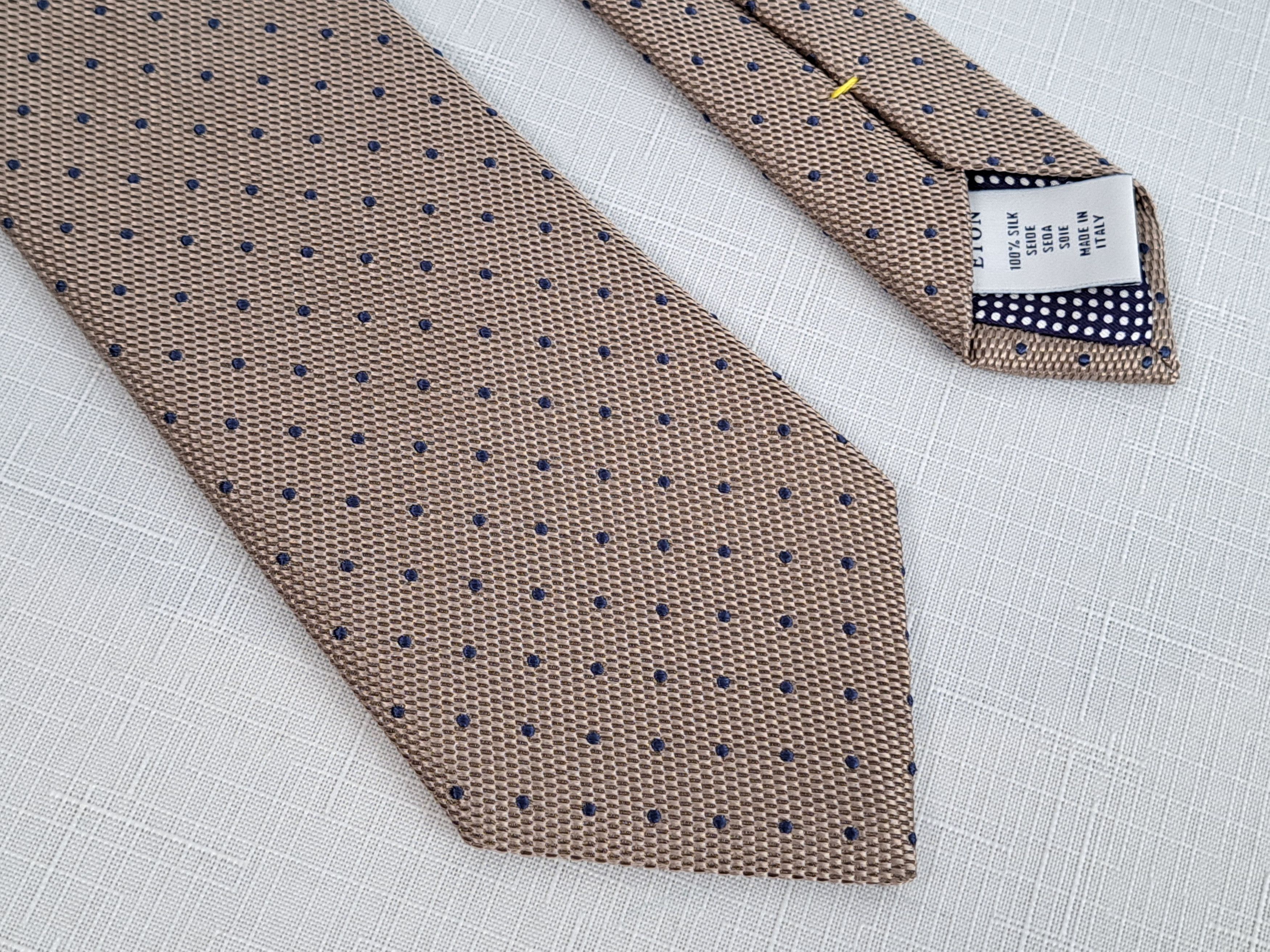 Eton ETON polka dot silk tie. Made in Italy Size ONE SIZE - 6 Thumbnail