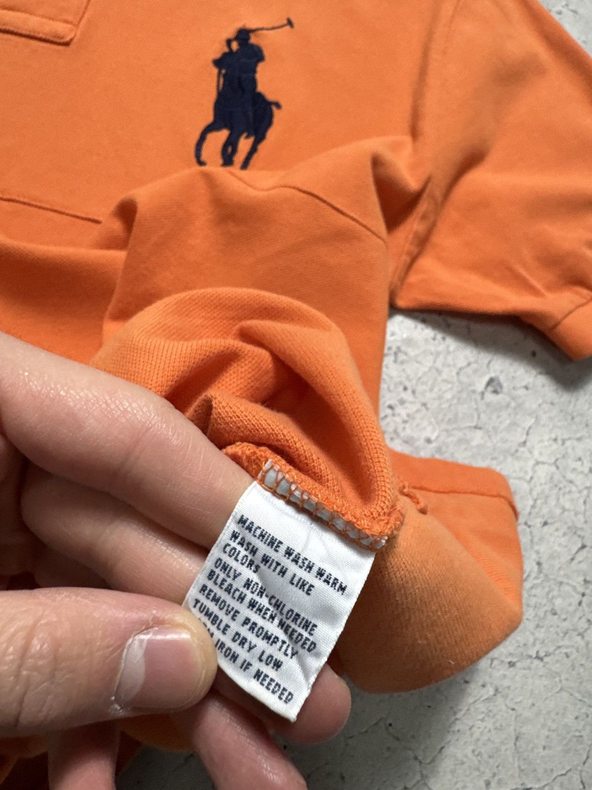 Polo Ralph Lauren Polo Ralph Lauren #3 Big Pony Polo Shirt Vintage Size L Size US L / EU 52-54 / 3 - 6 Thumbnail