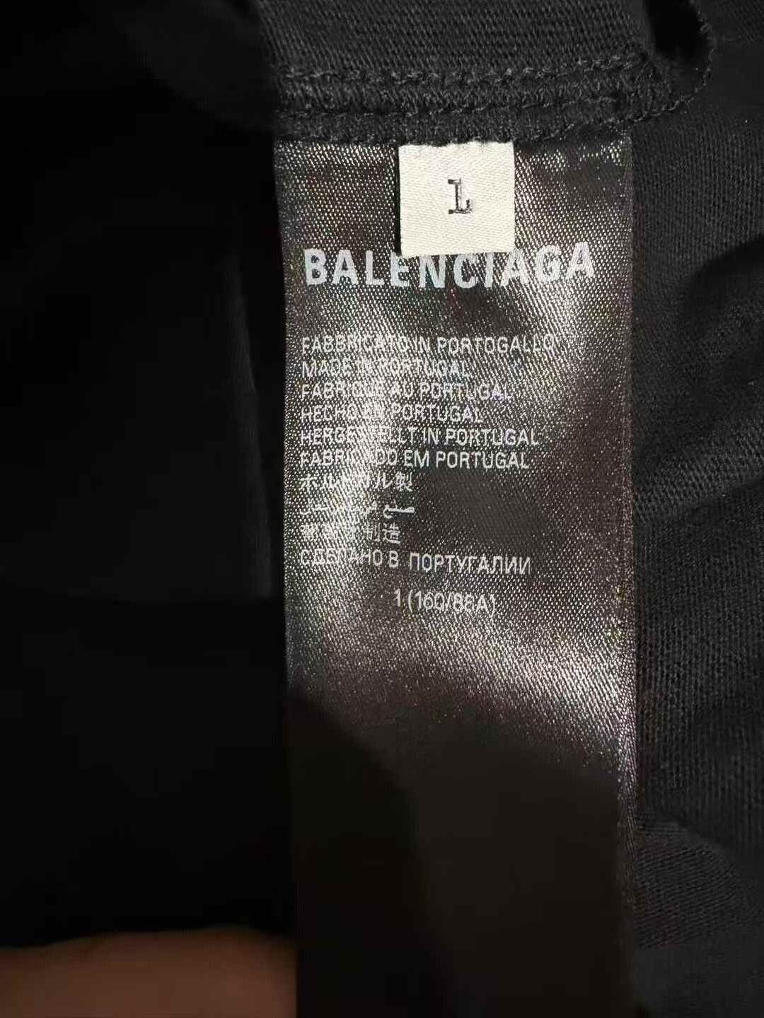 Balenciaga black short sleeve t-shirt from balenciaga Size US L / EU 52-54 / 3 - 4 Thumbnail