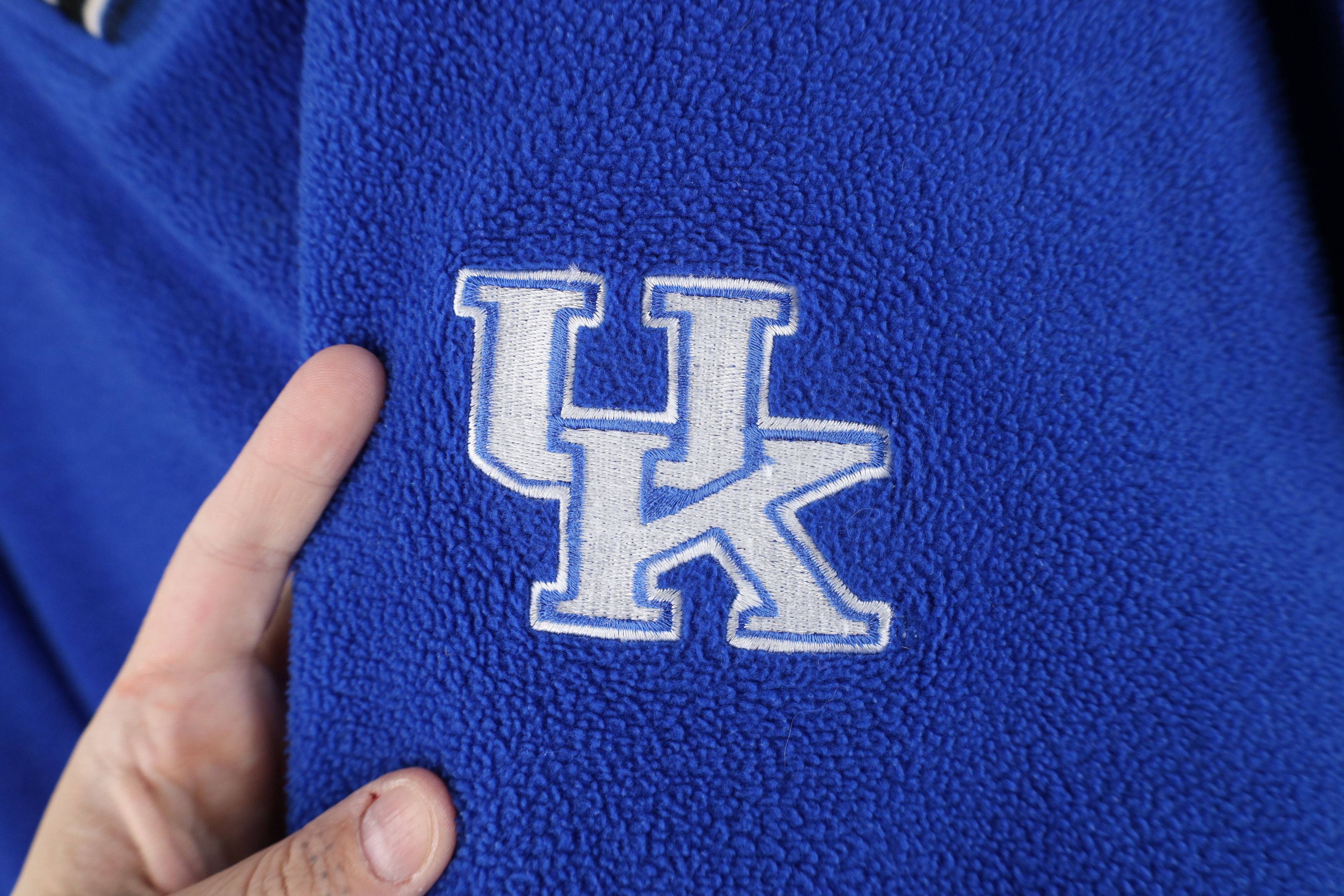 Vintage Vintage 90s University of Kentucky Pullover Fleece Jacket Size US XXL / EU 58 / 5 - 4 Thumbnail