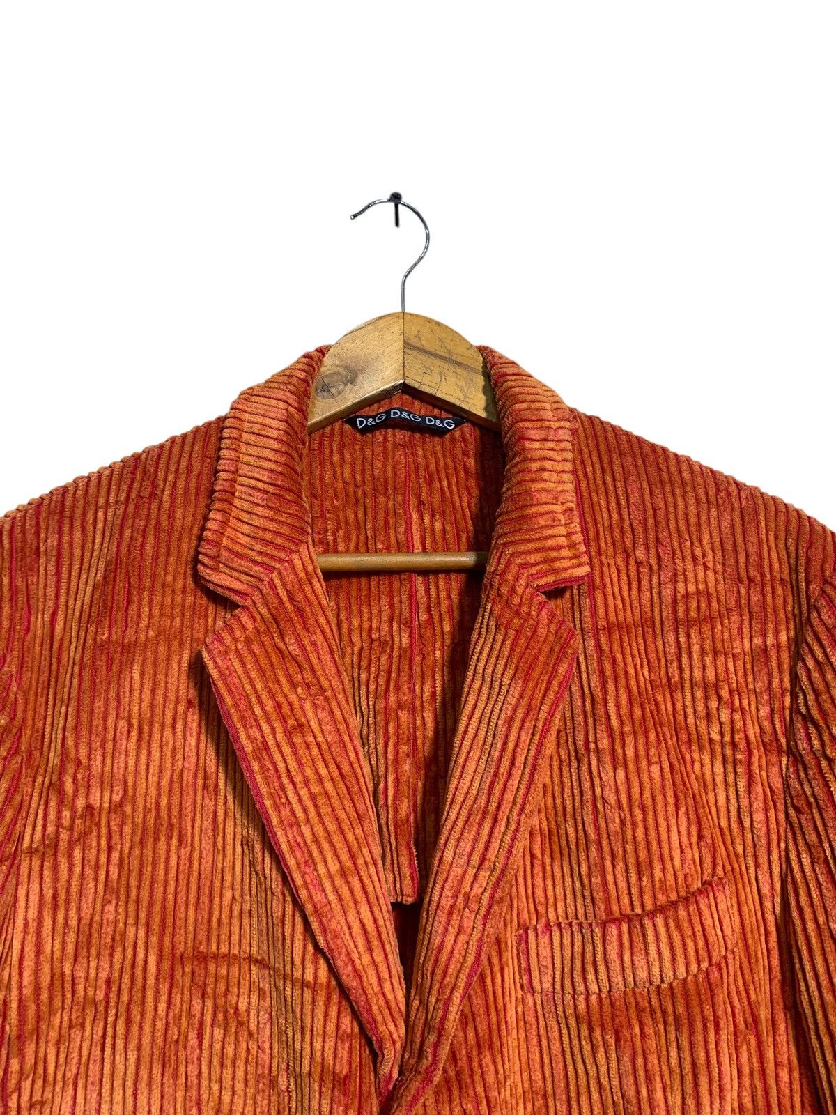 Dolce & Gabbana 🔥D&G CORDUROY ORANGE JACKETS ITALY Size US M / EU 48-50 / 2 - 7 Thumbnail