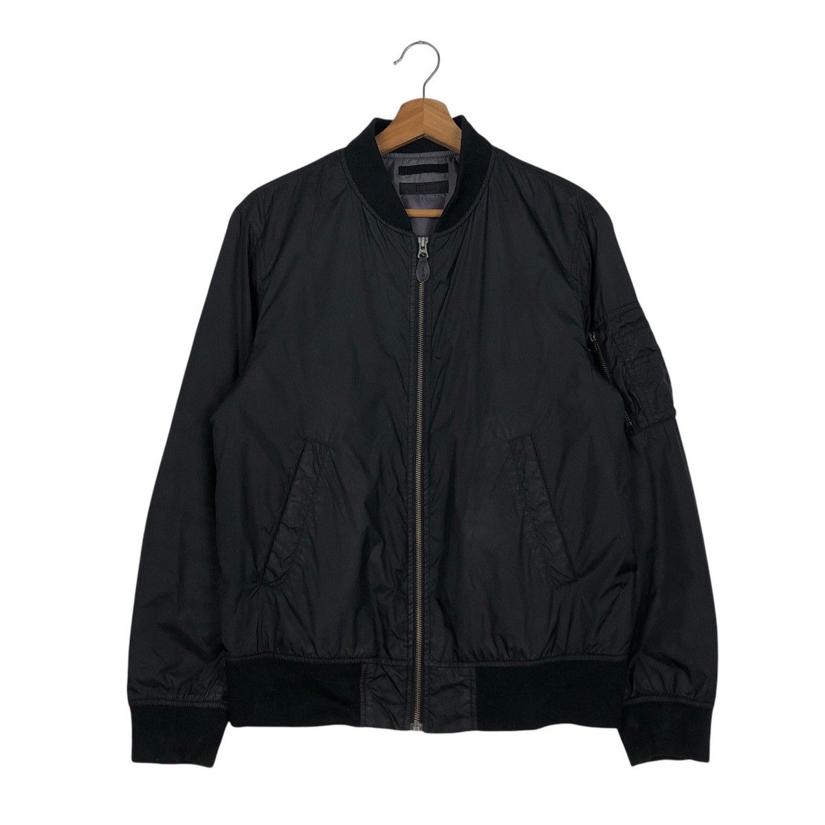 Japanese Brand 📌Vintage Nylon Bomber Jacket Uniqlo Japan Issey Miyake Size US M / EU 48-50 / 2 - 2 Thumbnail