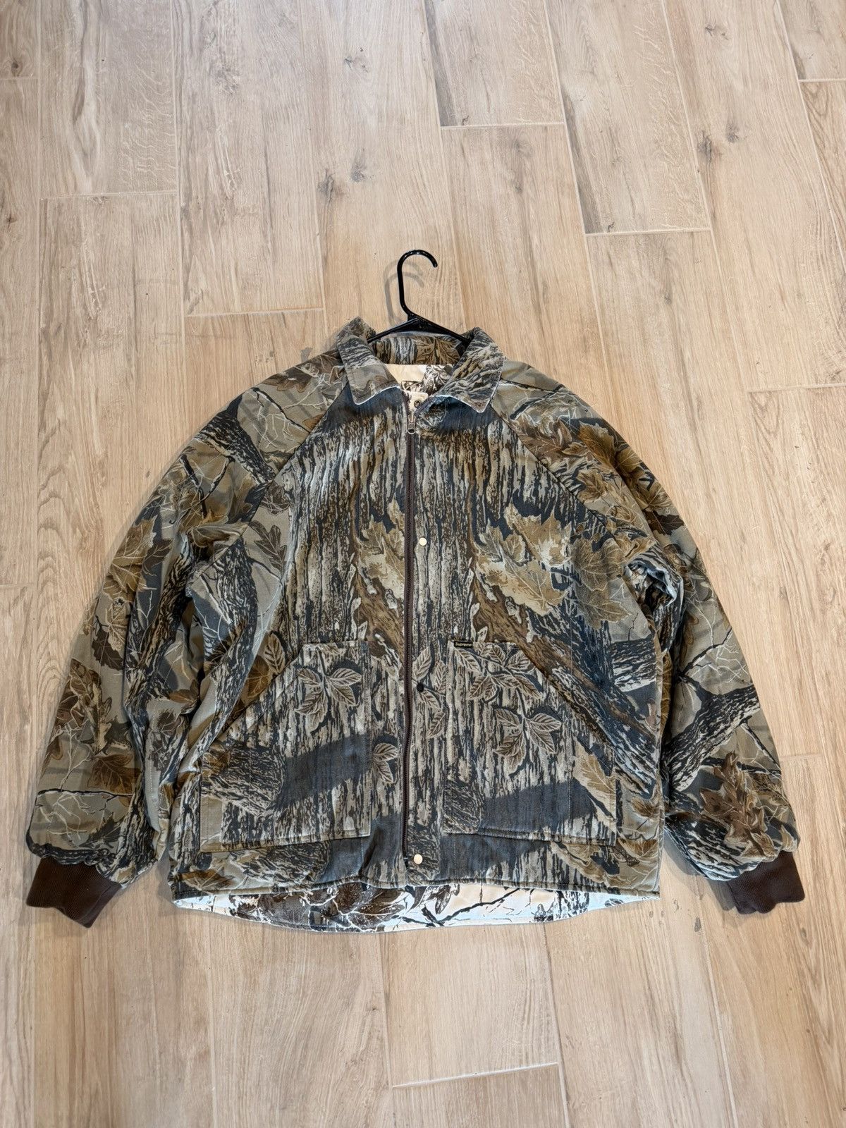 Supreme Supreme RealTree® Reversible Quilted Work Jacket Size US XL / EU 56 / 4 - 7 Thumbnail