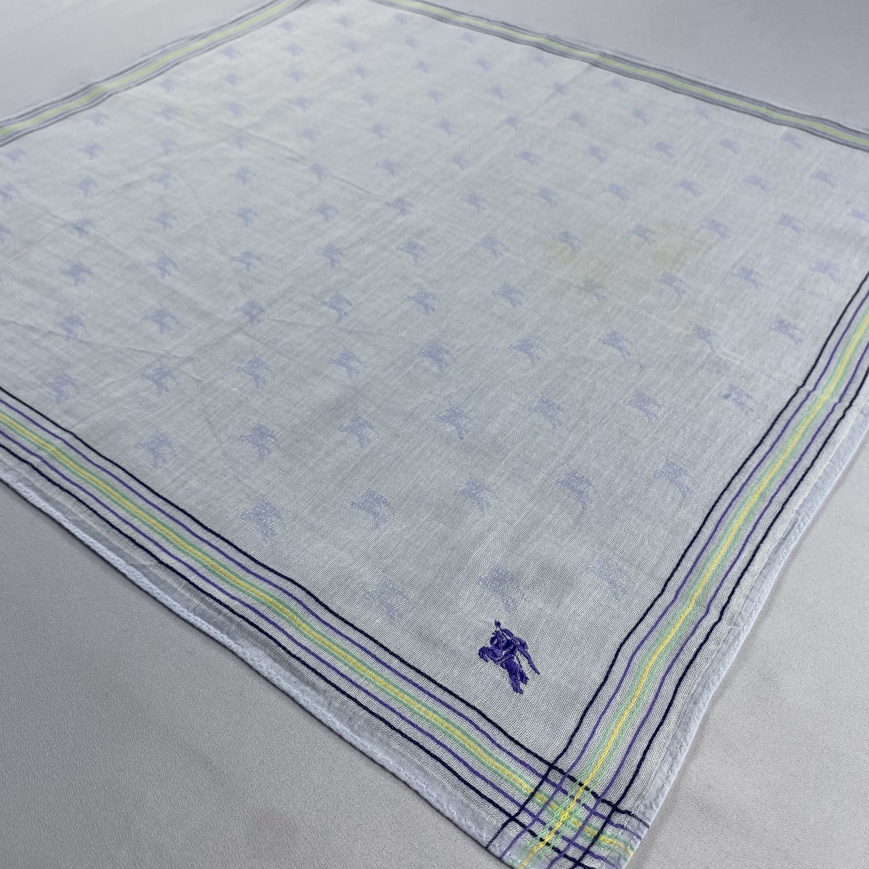Burberry × Vintage Burberry Handkerchief / Neckerchief / Bandana-P1829 Size ONE SIZE - 2 Thumbnail