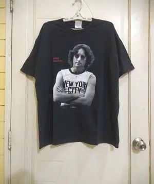 Band Tees Vintage John Lennon NYC T-Shirt Size US XL / EU 56 / 4 - 2 Thumbnail