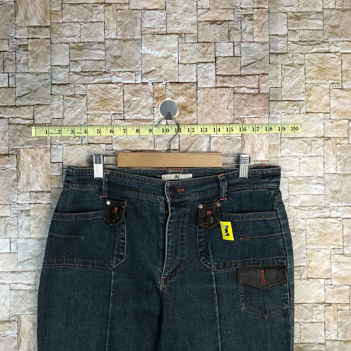 Japanese Brand Apek Japan Blue Denim Pants #A449 Size US 30 / EU 46 - 4 Thumbnail