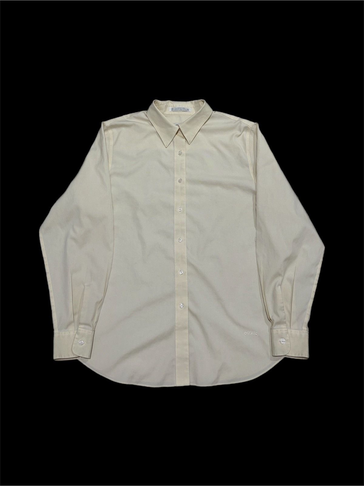 Orvis Orvis Women's Wrinkle-Free Button Down Shirt Size 12 Cream Size XL / US 12-14 / IT 48-50 - 1 Thumbnail