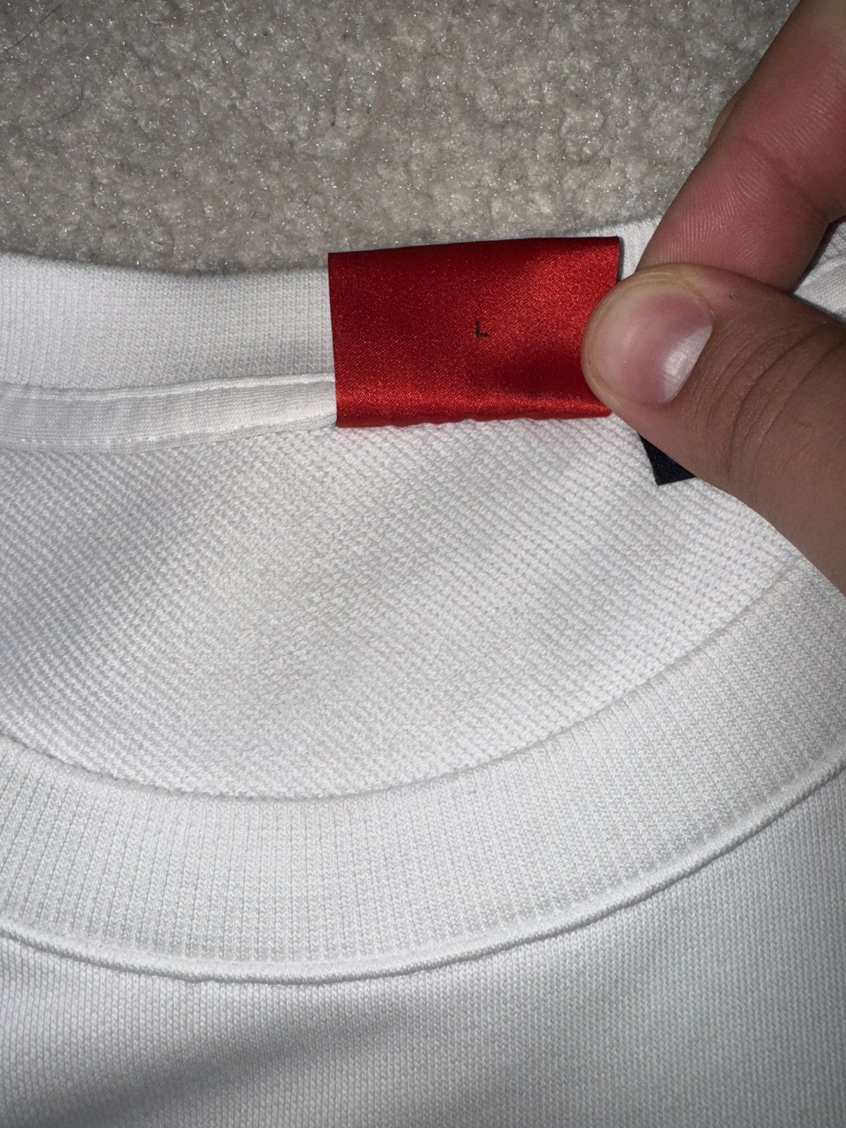 Hugo Boss Hugo Boss White Dollins Sweatshirt Size US L / EU 52-54 / 3 - 4 Thumbnail