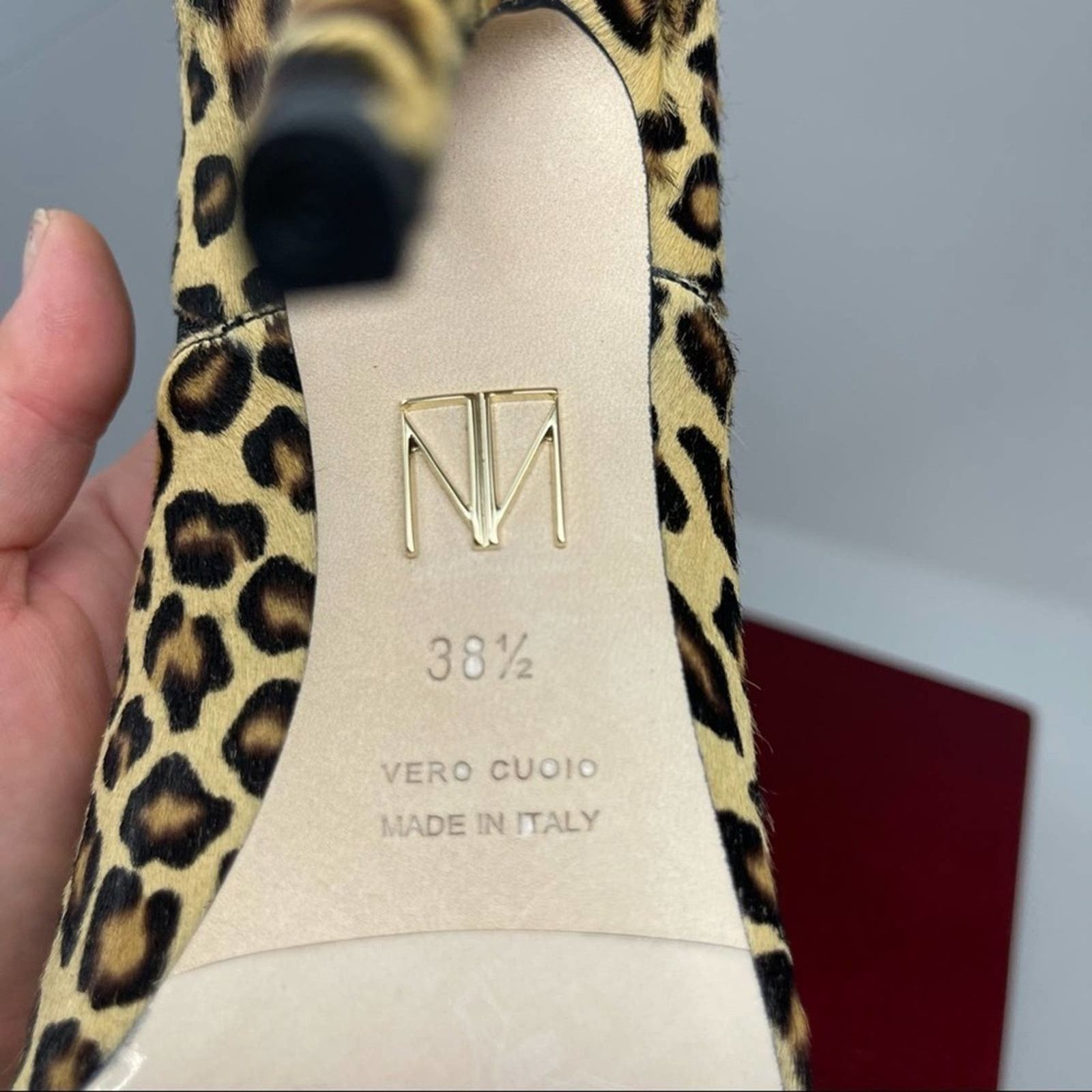 Tamara Mellon NWT Tamara Mellon League 105 Leopard Haircalf Booties 38.5 Size US 8.5 / IT 38.5 - 11 Thumbnail