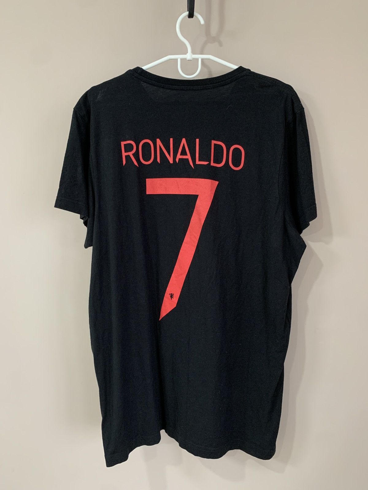 Adidas Manchester United Football T Shirt Adidas Soccer RONALDO #7 Size US XL / EU 56 / 4 - 1 Thumbnail