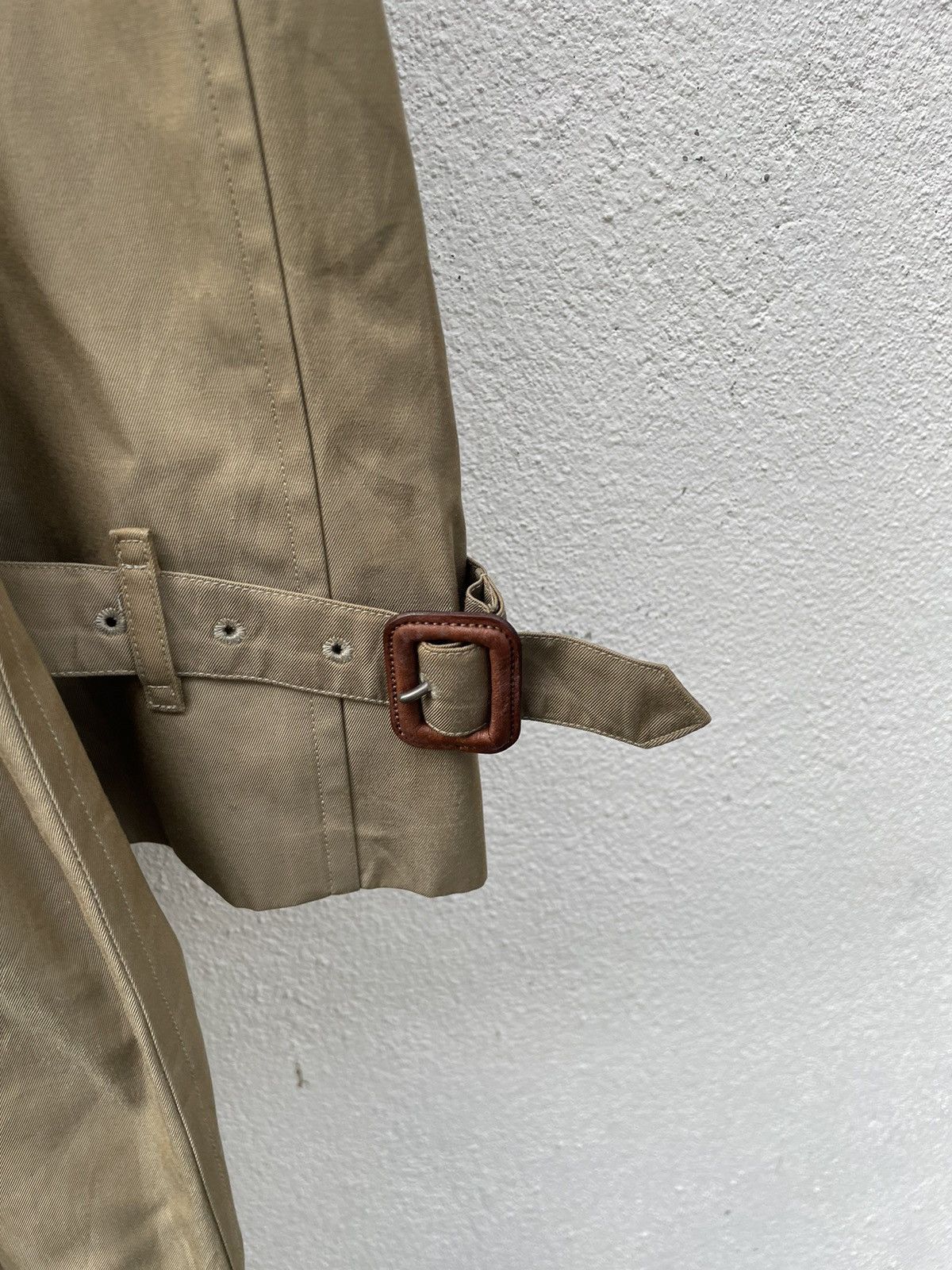 Burberry Prorsum × Vintage Vintage Burberrys Nova Check Trench Jacket Size US L / EU 52-54 / 3 - 7 Thumbnail