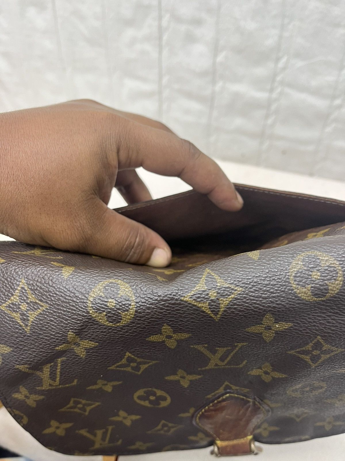 Louis Vuitton × Vintage VTG MONOGRAM LOUIS VUITTON SAINT CLOUD SHOULDER BAG Size ONE SIZE - 7 Thumbnail
