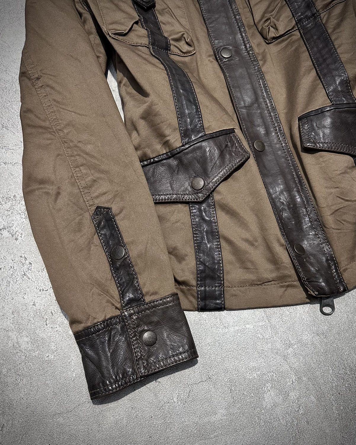 Japanese Brand Morgan Homme Military Jacket Lgb Ifsixwasnine Vkei Style Size US M / EU 48-50 / 2 - 4 Thumbnail